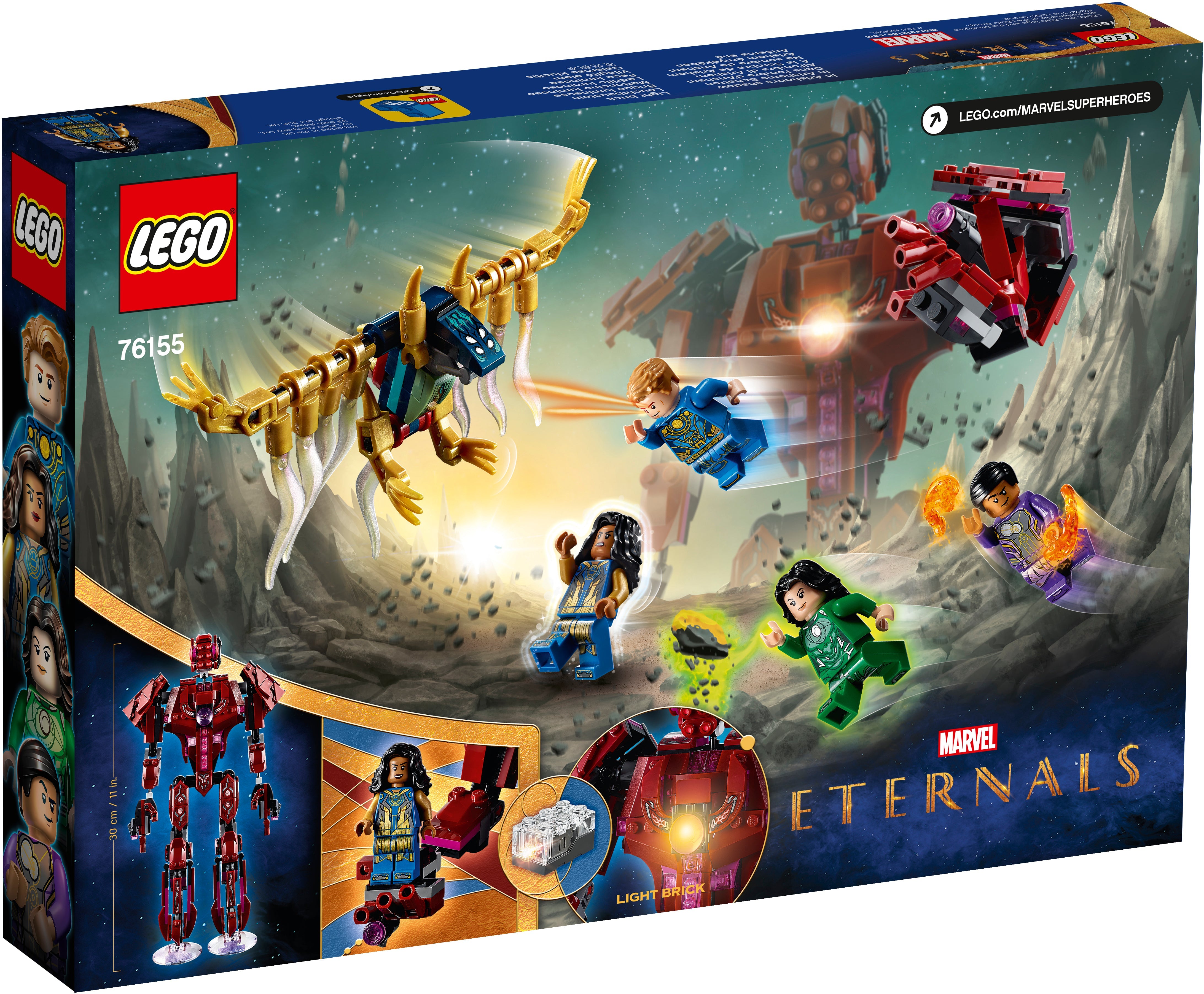 LEGO 76155 Super Heroes Eternals In Arishem's Shadow