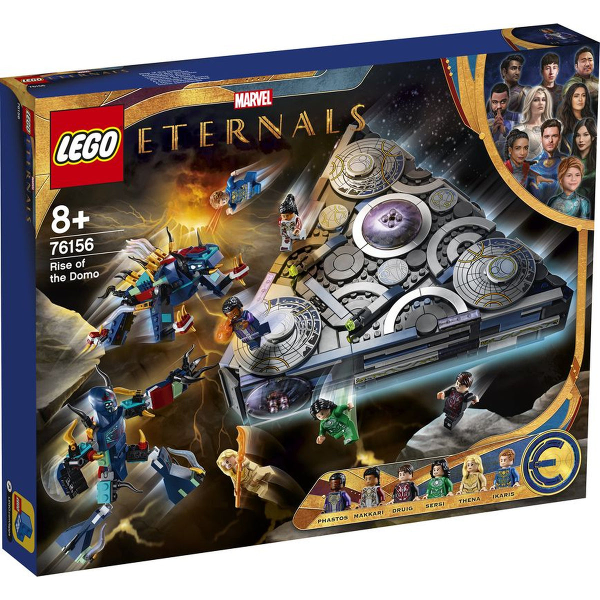 LEGO 76156 Super Heroes Eternals Rise Of The Domo