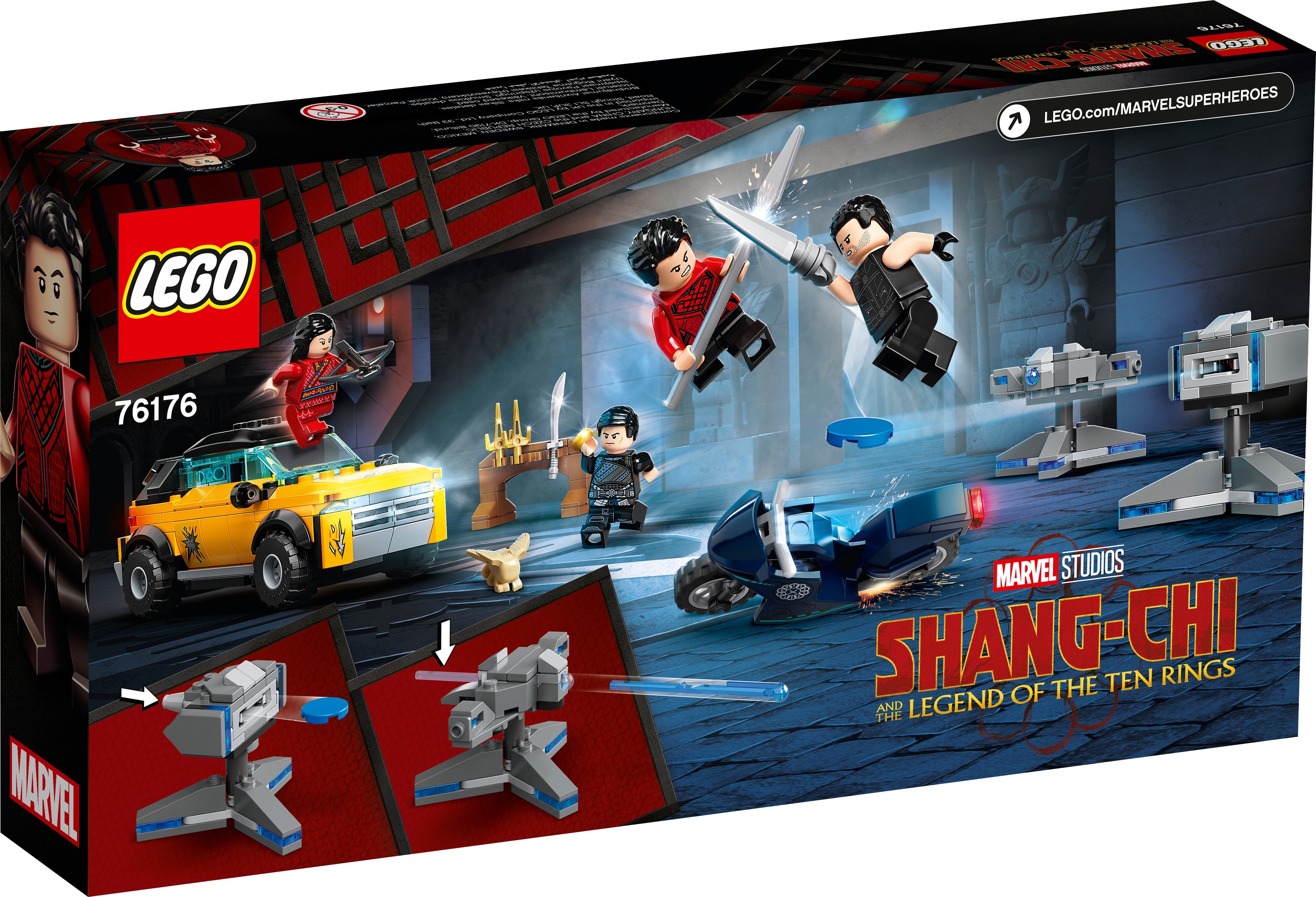 LEGO 76176 Super Heroes Marvel Shang-Chi Escape From The Ten Rings - Toyworld Australia