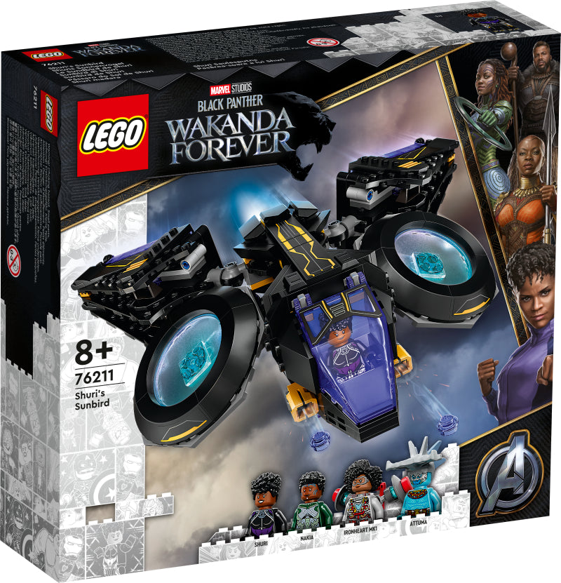 LEGO 76211 Super Heroes Marvel Black Panther Shuri's Sunbird