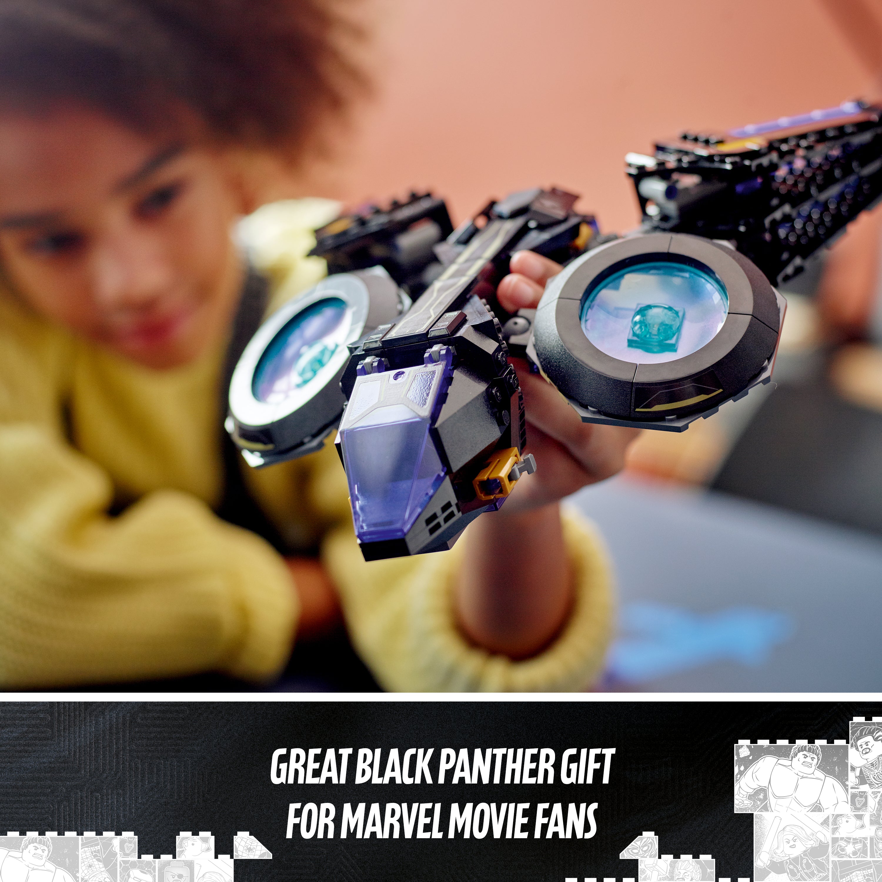 LEGO 76211 Super Heroes Marvel Black Panther Shuri's Sunbird