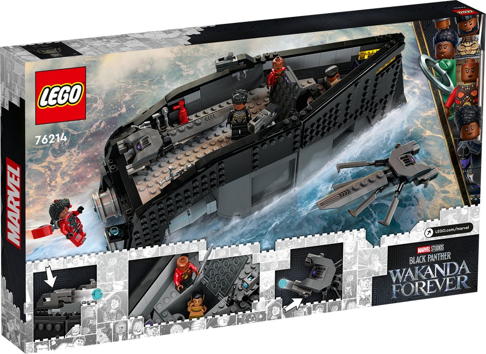 LEGO 76214 Super Heroes Black Panther War On The Water