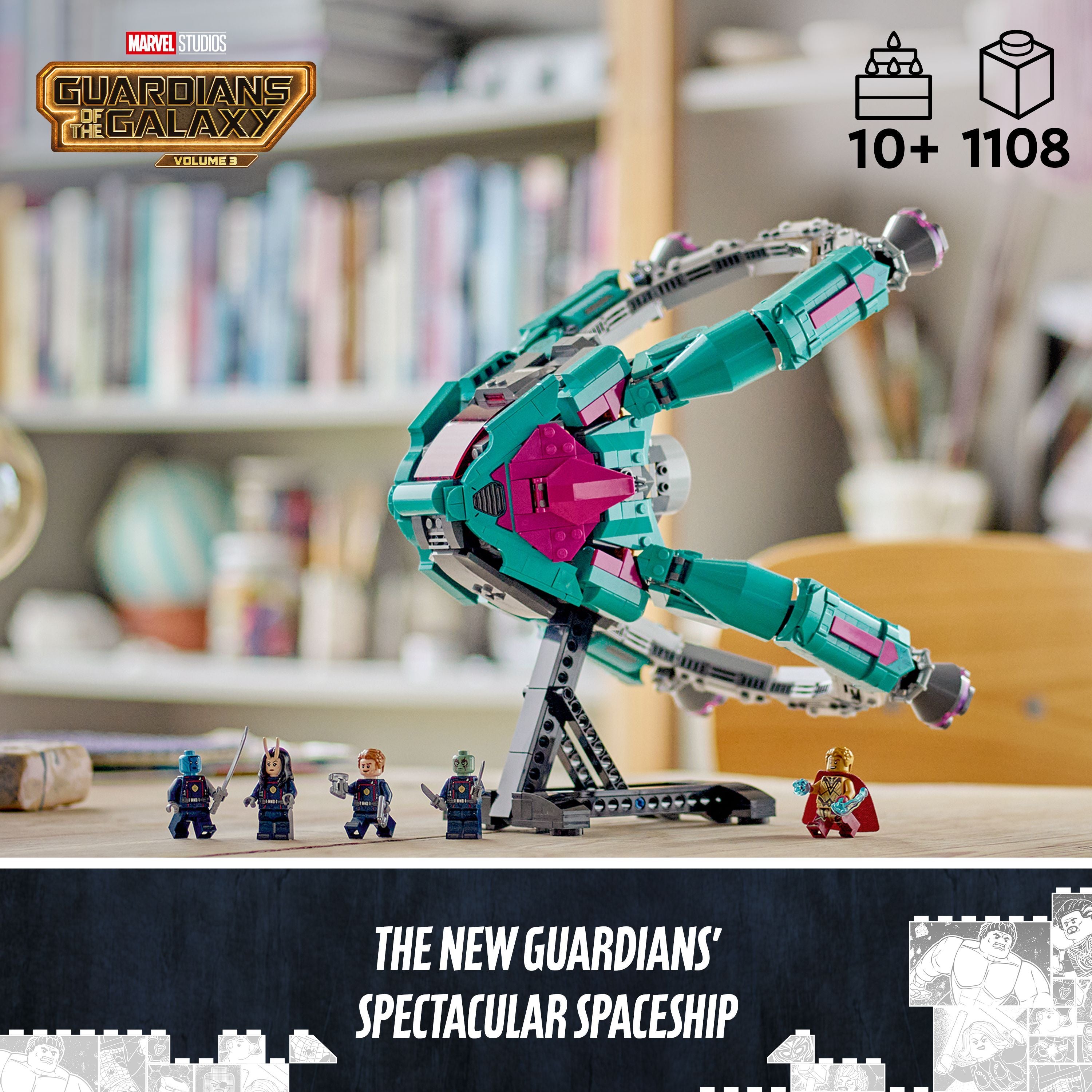 LEGO 76255 Super Heroes Marvel The New Guardians' Ship