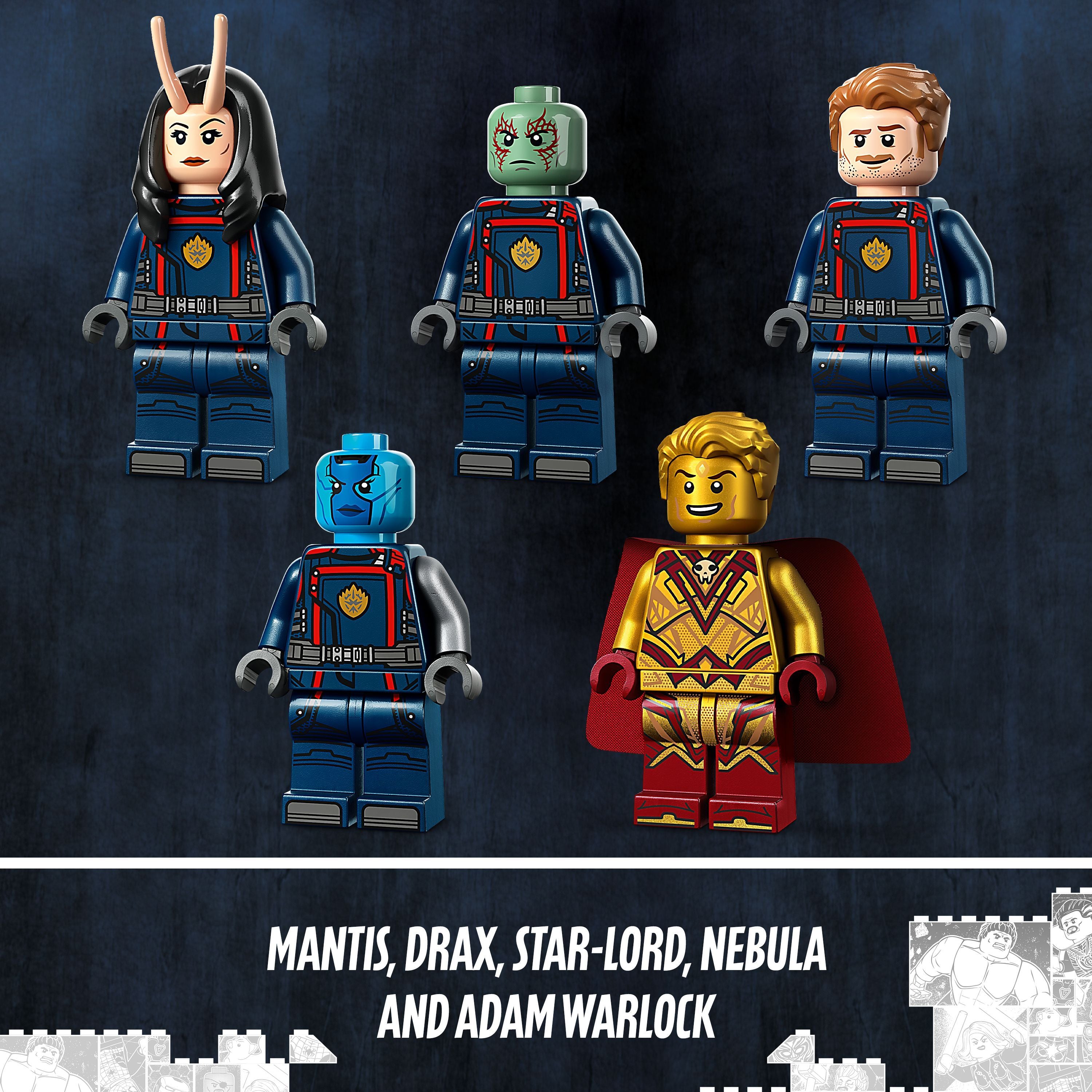 LEGO 76255 Super Heroes Marvel The New Guardians' Ship