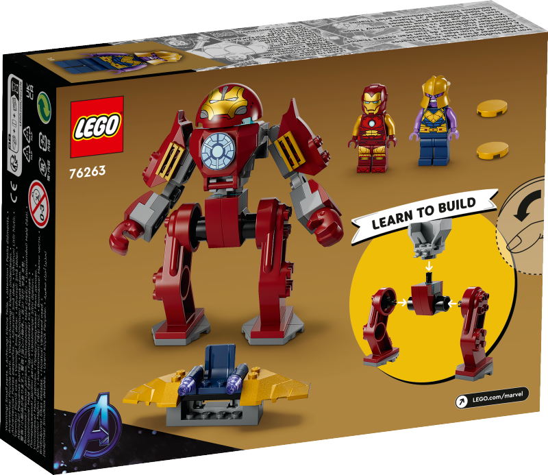 LEGO 76263 Marvel Iron Man Hulkbuster Vs Thanos