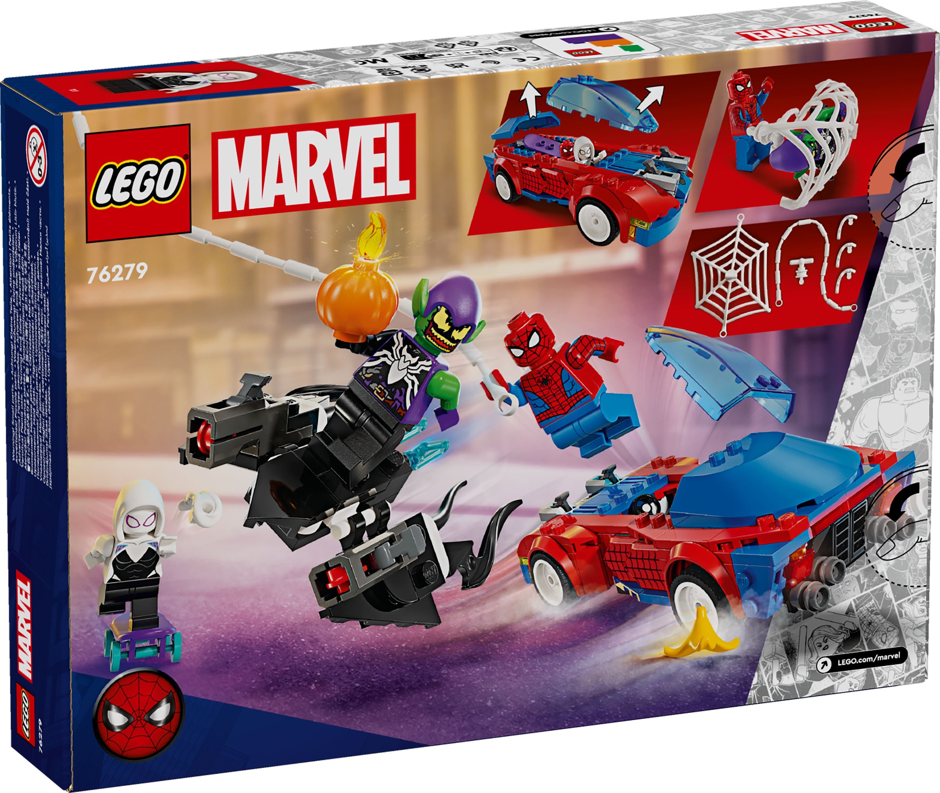 LEGO 76279 Marvel Spider-Man Race Car & Venom Green Goblin