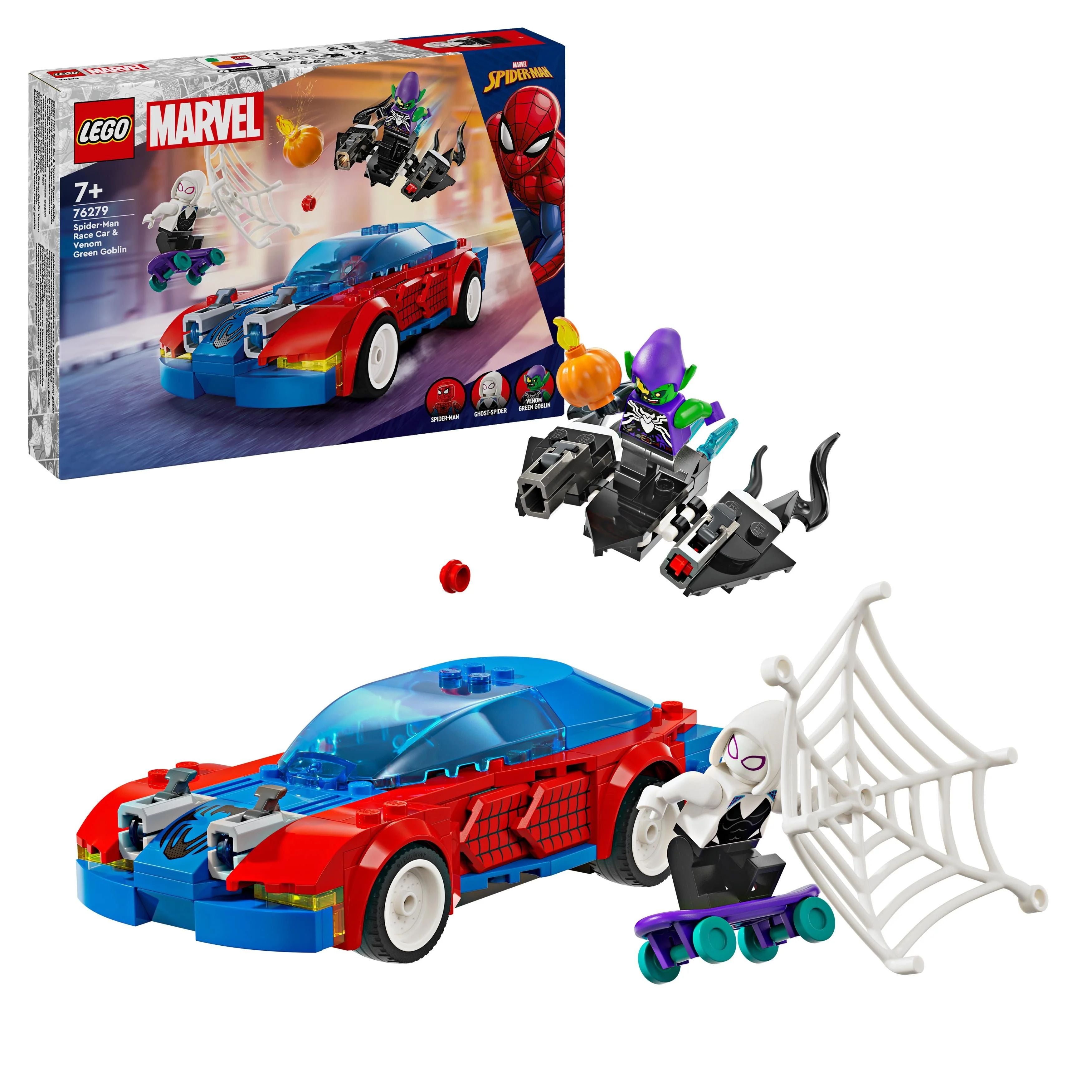 LEGO 76279 Marvel Spider-Man Race Car & Venom Green Goblin