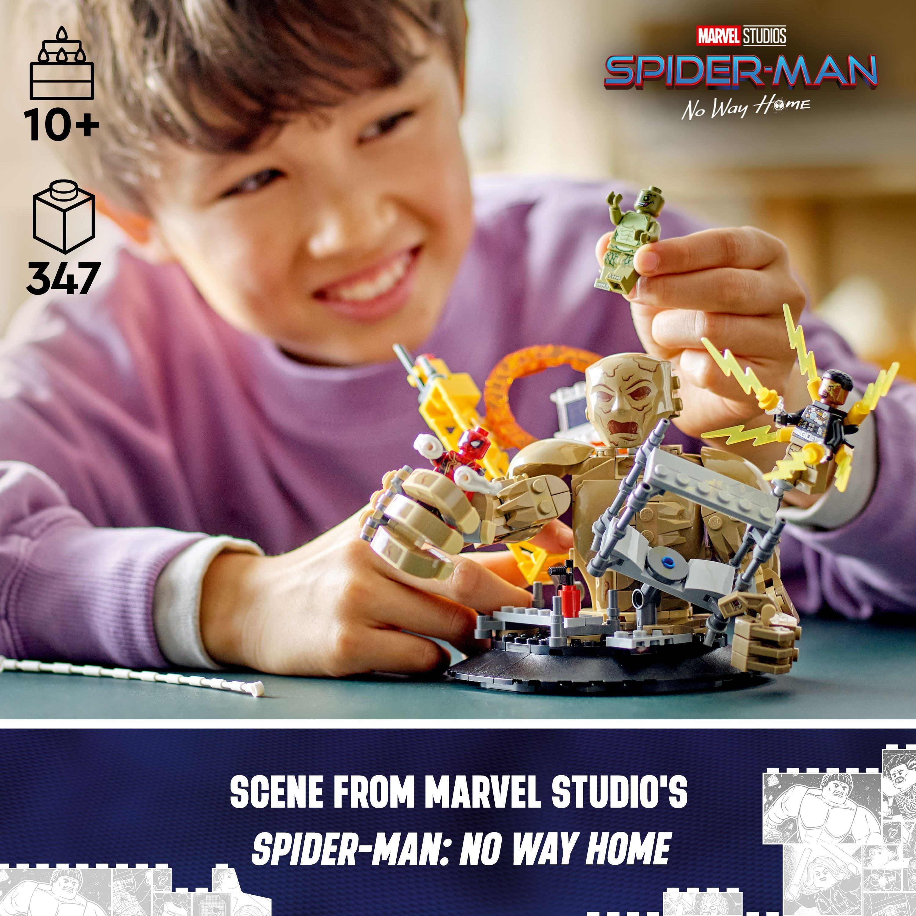 LEGO 76280 Marvel Spider-Man Vs. Sandman Final Battle