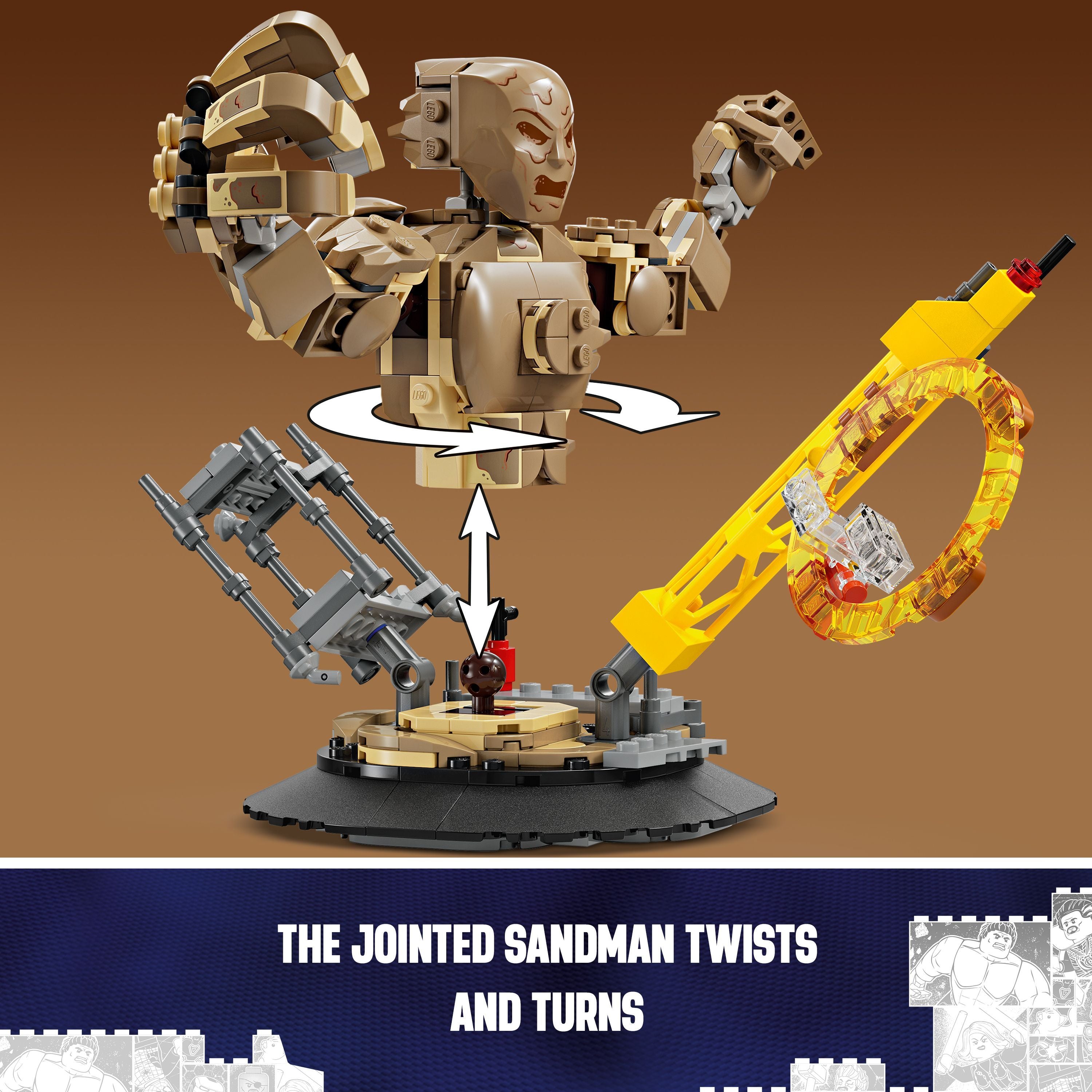 LEGO 76280 Marvel Spider-Man Vs. Sandman Final Battle