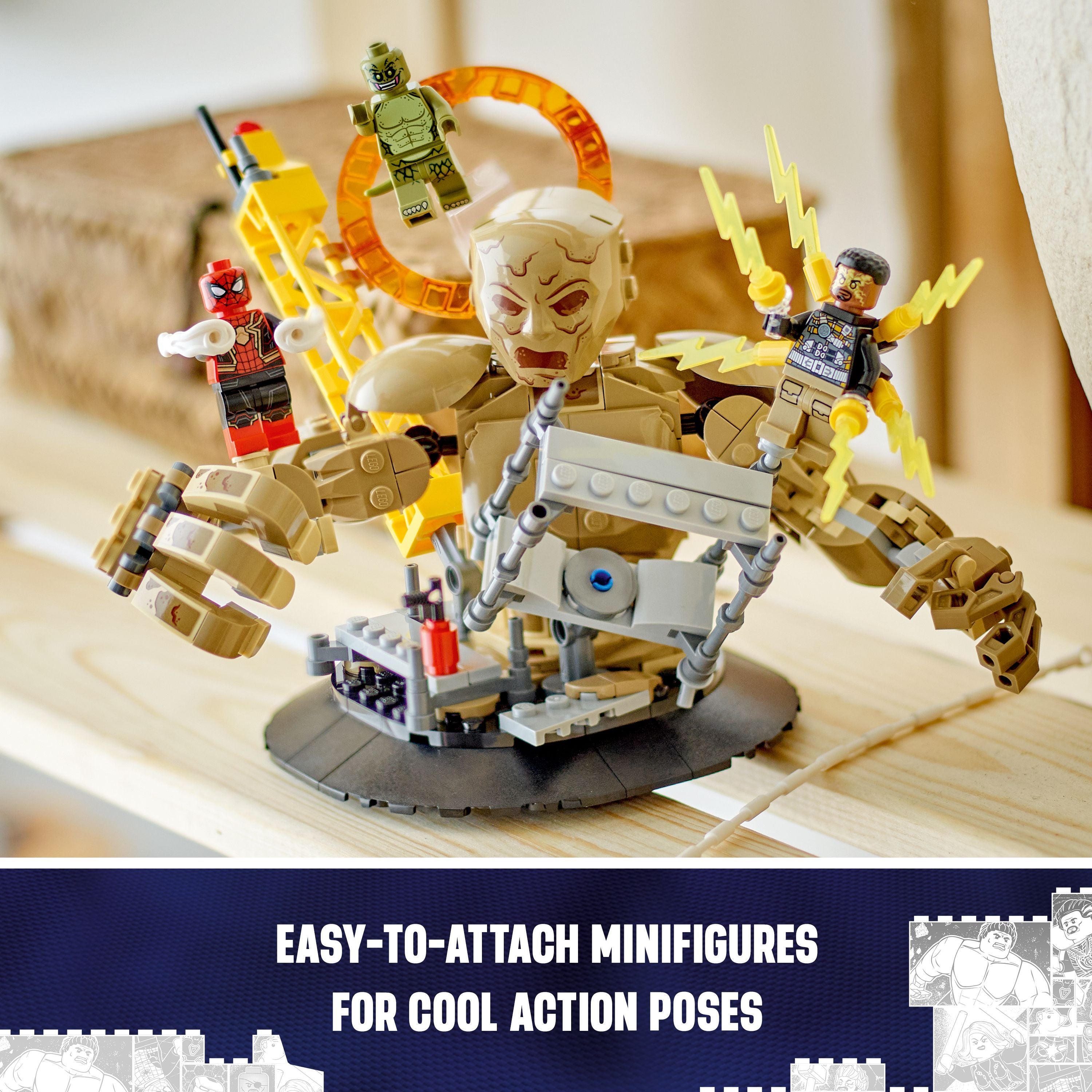 LEGO 76280 Marvel Spider-Man Vs. Sandman Final Battle