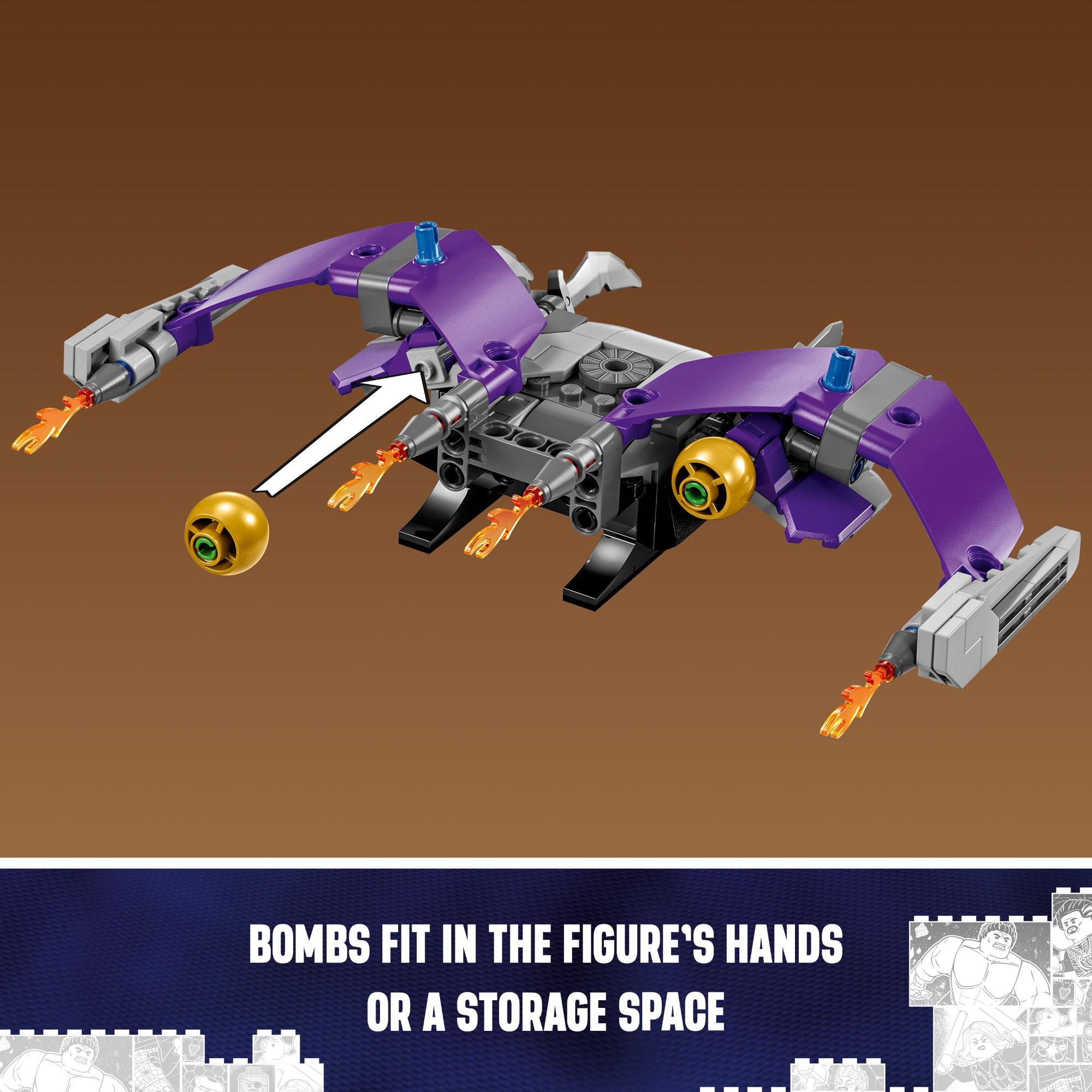 LEGO 76284 Marvel Super Heroes Green Goblin Construction Figure