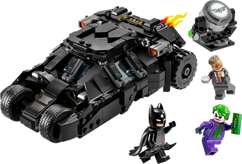 LEGO 76303 Super Heroes DC Comics Batman Tumbler Vs. Two-Face & The Joker