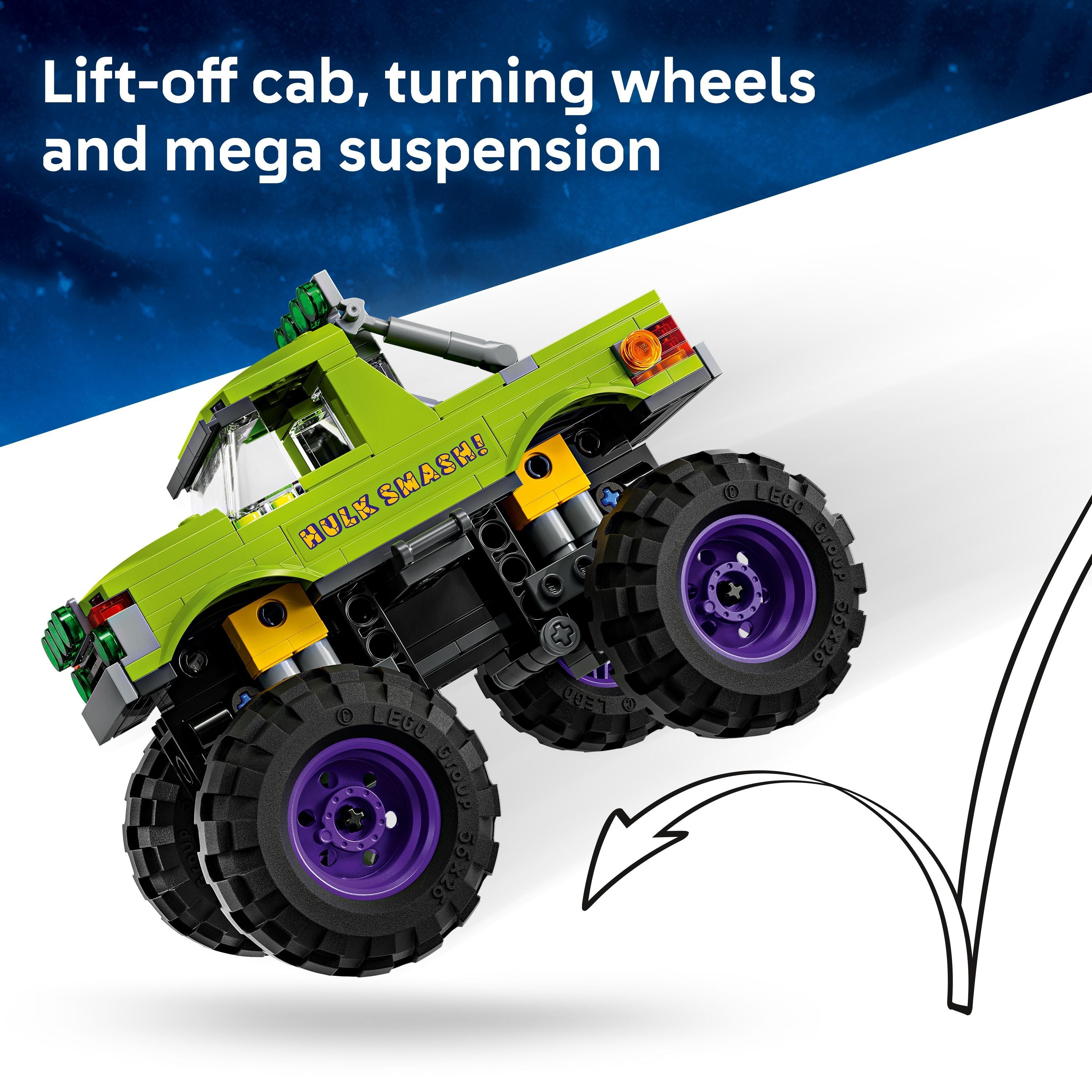 LEGO 76312 Super Heroes The Hulk Truck vs. Thanos