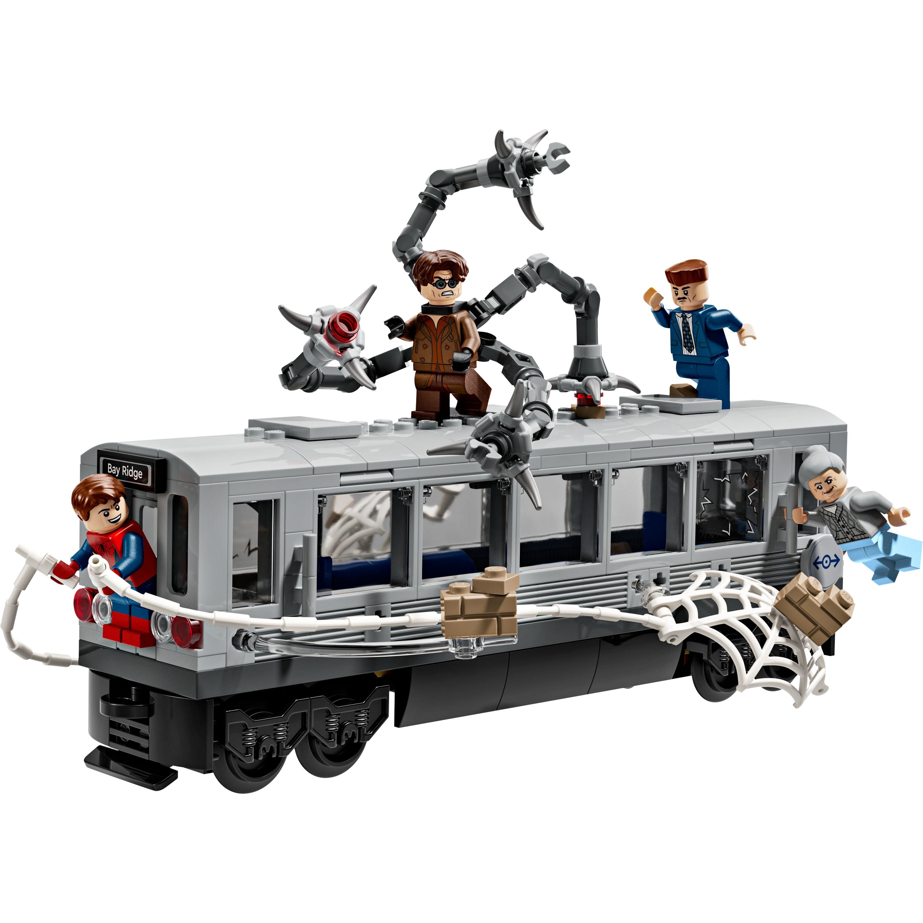 LEGO 76321 Marvel Spider-Man vs. Doc Ock Subway Train Scene
