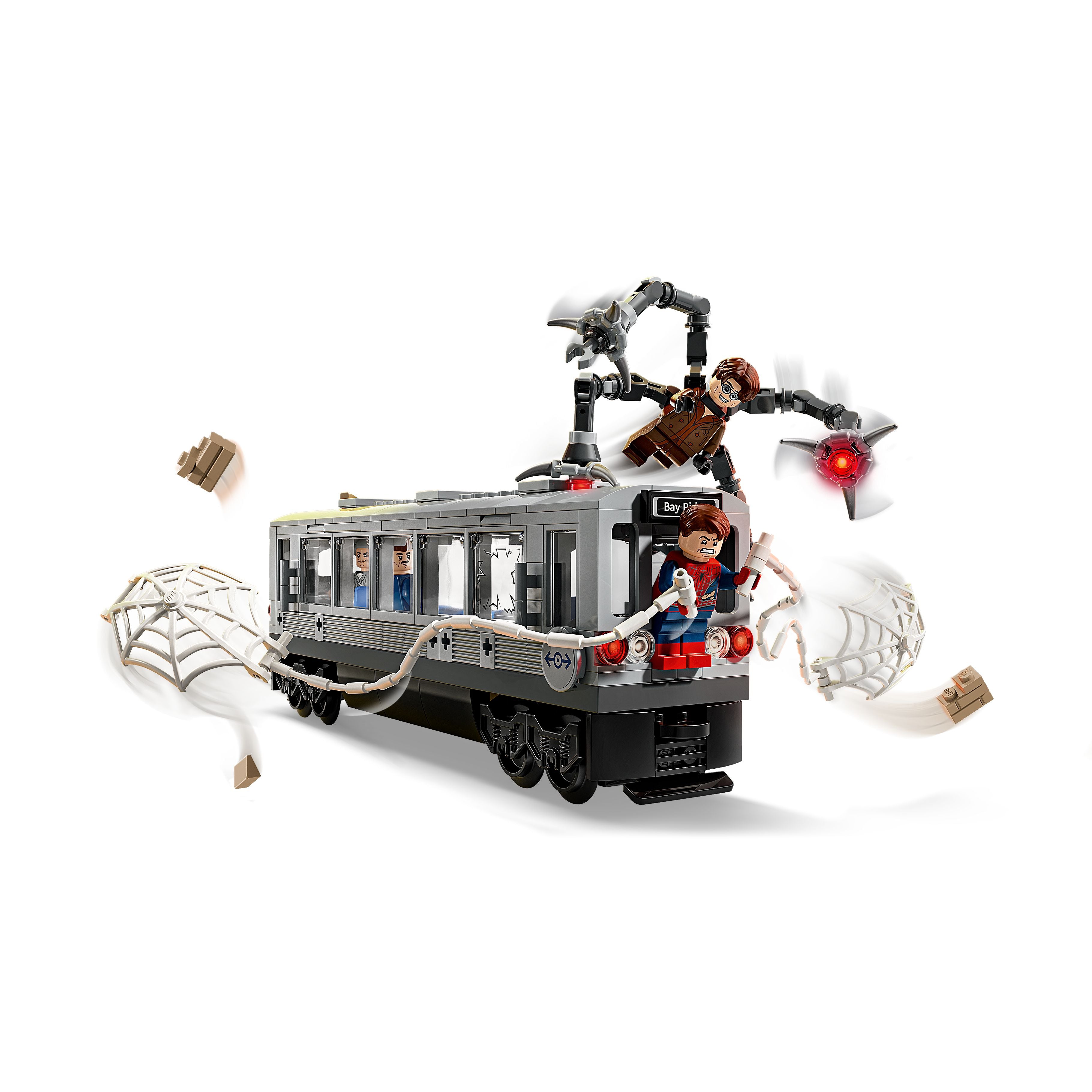 LEGO 76321 Marvel Spider-Man vs. Doc Ock Subway Train Scene
