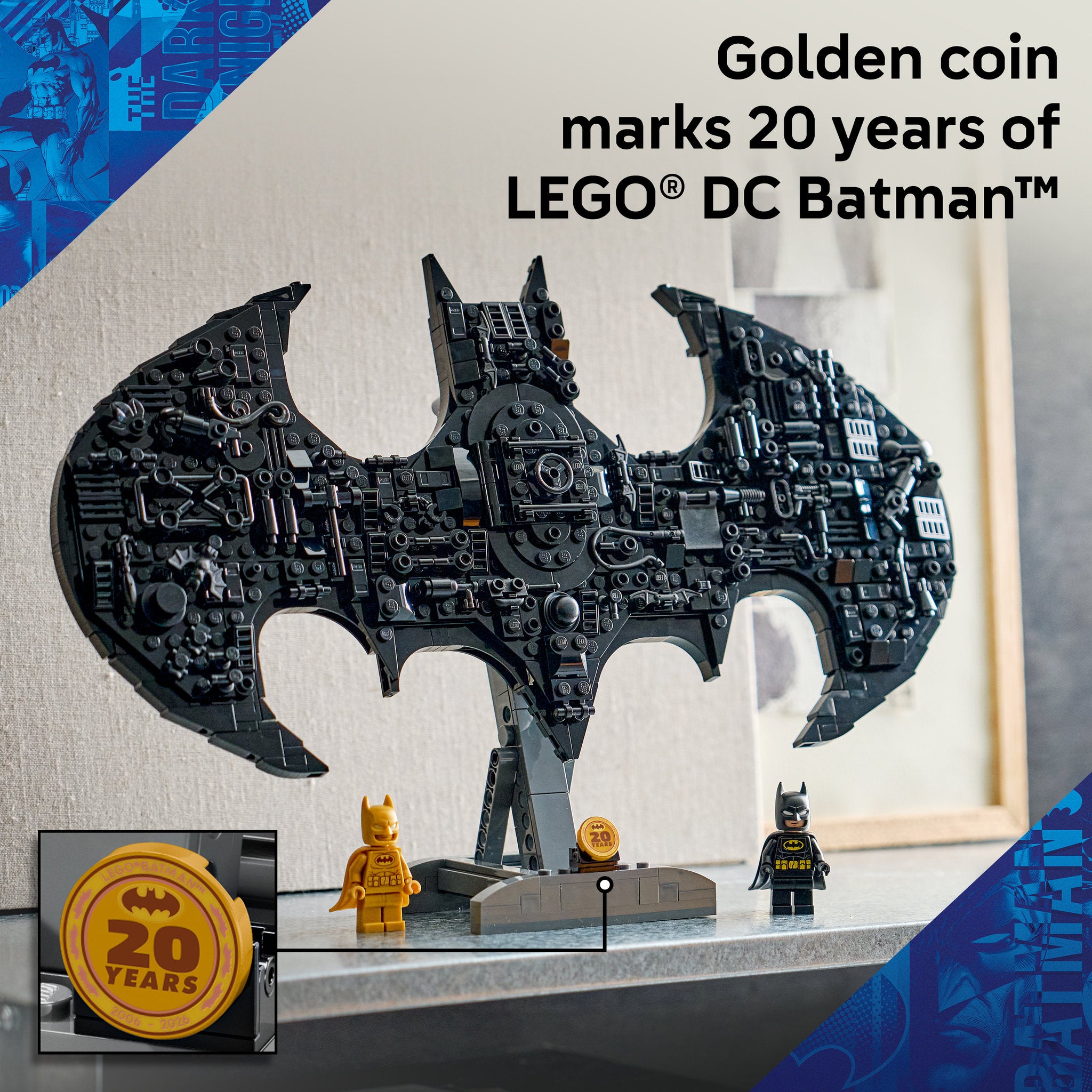 LEGO 76330 Super Heroes DC Batman Logo