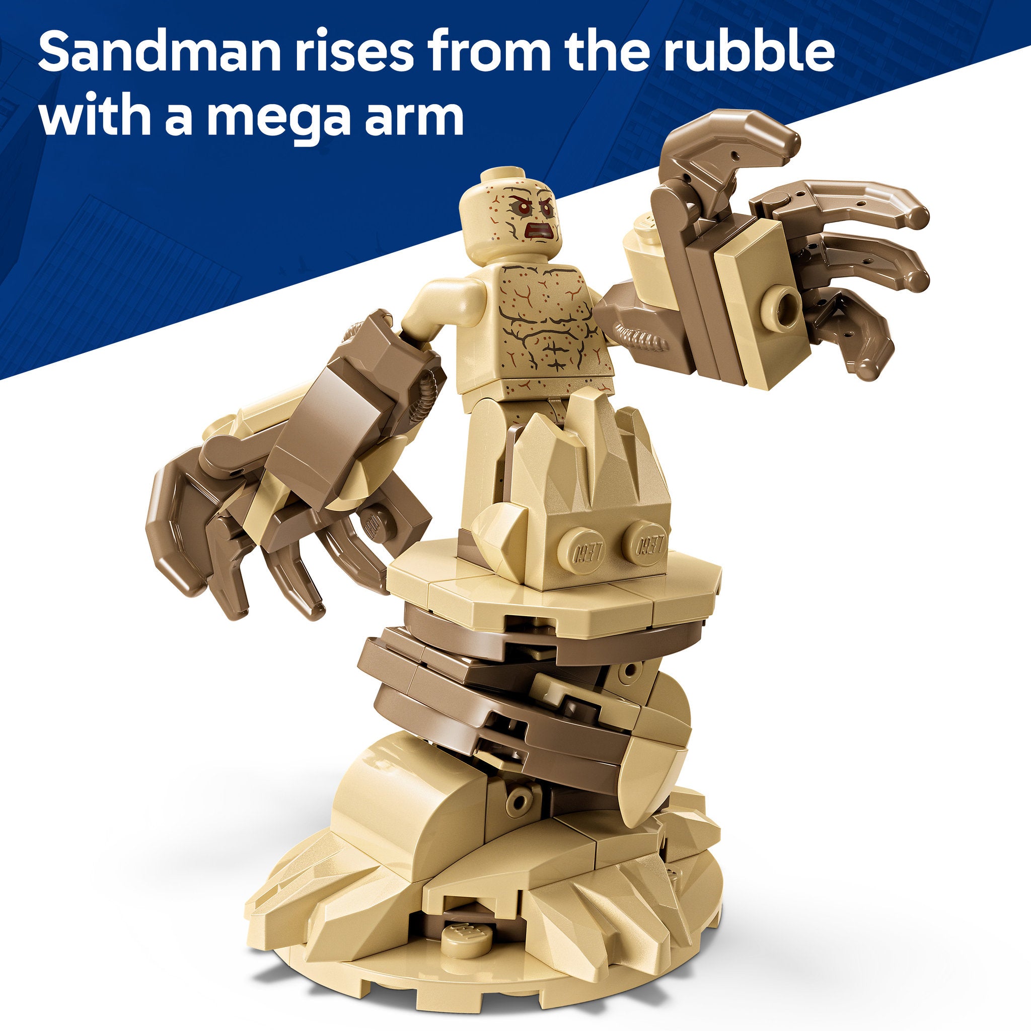 LEGO 76334 Super Heroes Marvel Epic Battle: Spider-Man vs. Sandman - Toyworld Australia