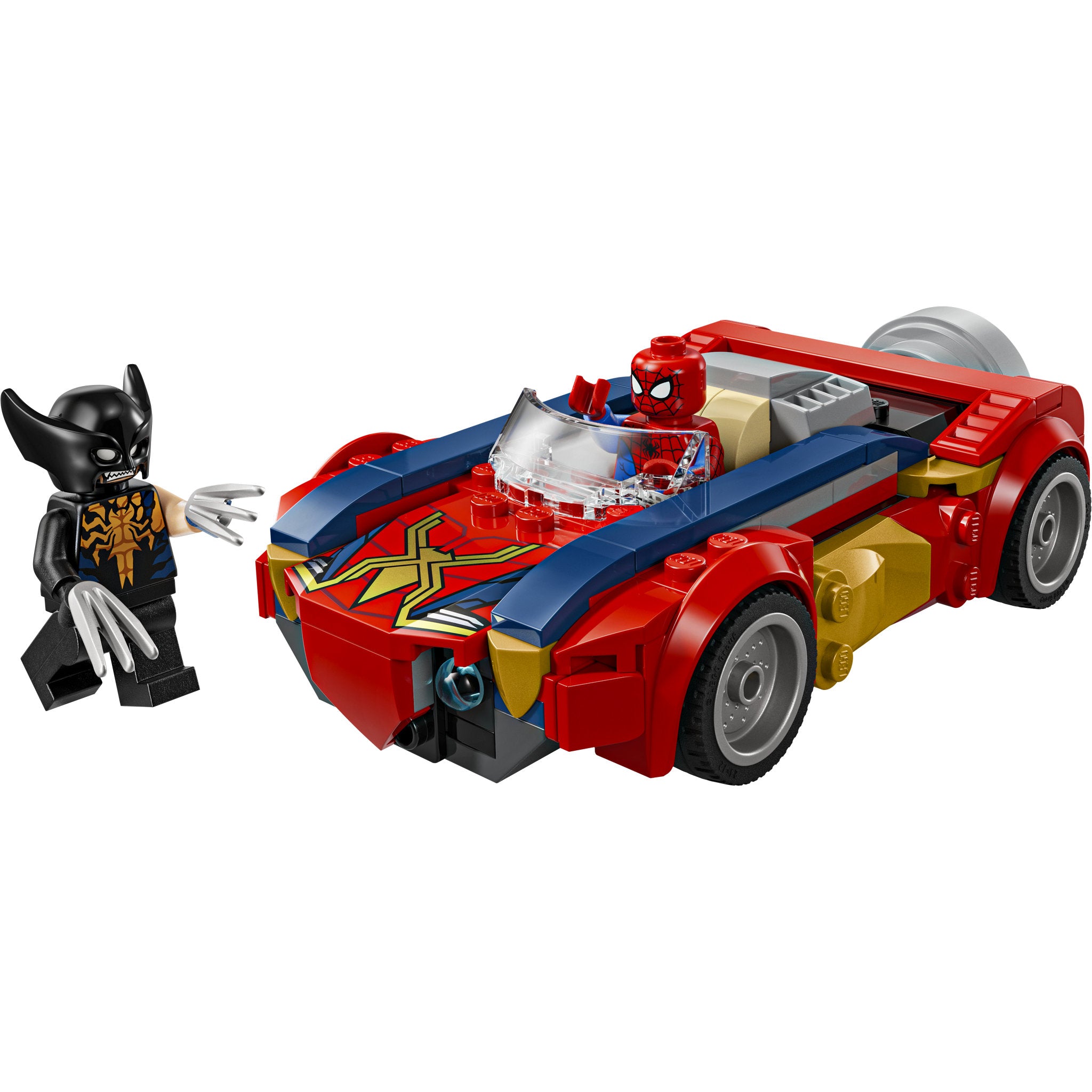 LEGO 76336 Marvel Super Heroes Spider-Man Car vs. Venomized Wolverine