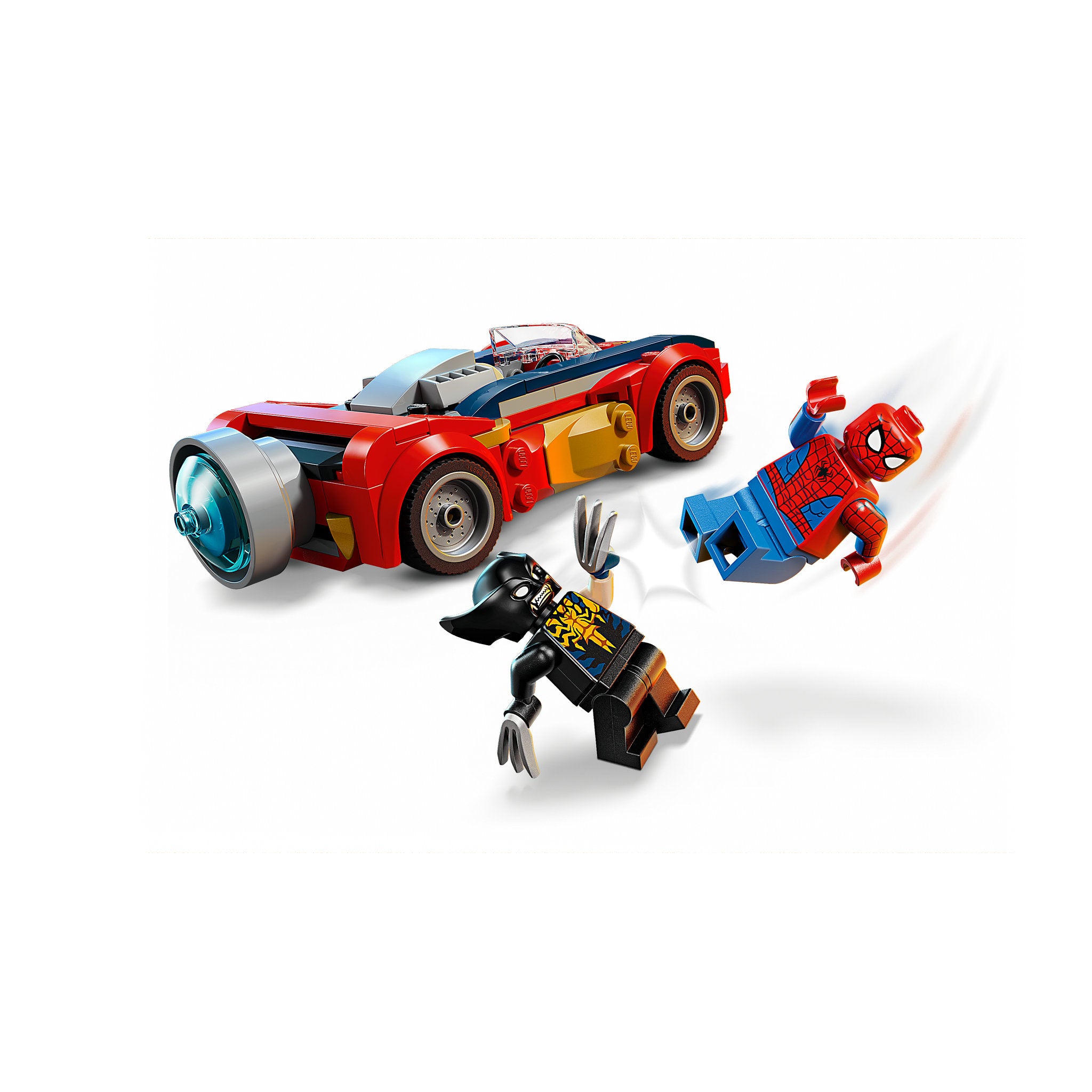 LEGO 76336 Marvel Super Heroes Spider-Man Car vs. Venomized Wolverine