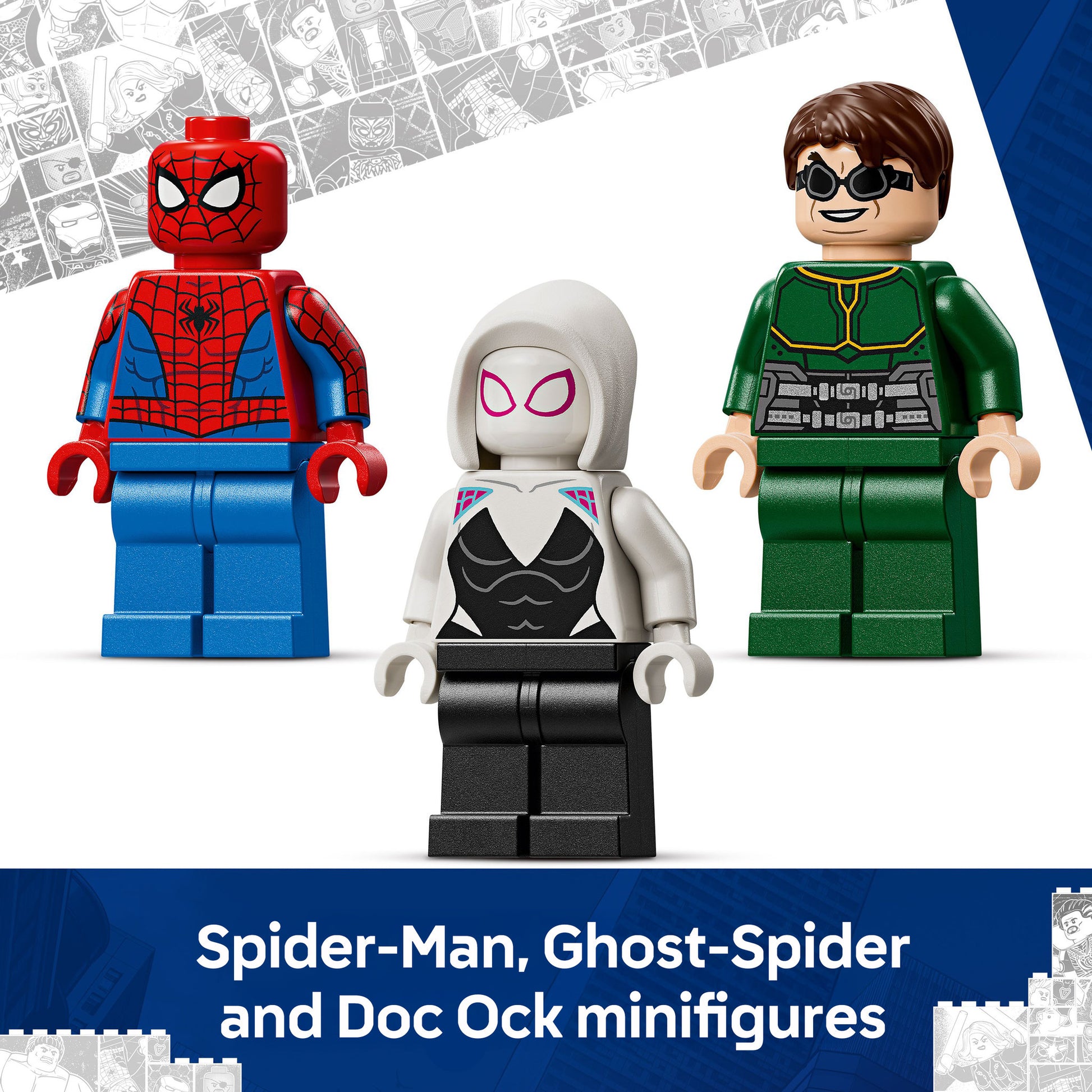 LEGO 76338 Marvel Super Heroes Mech Battle: Spider-Man vs. Doc Ock - Toyworld Australia