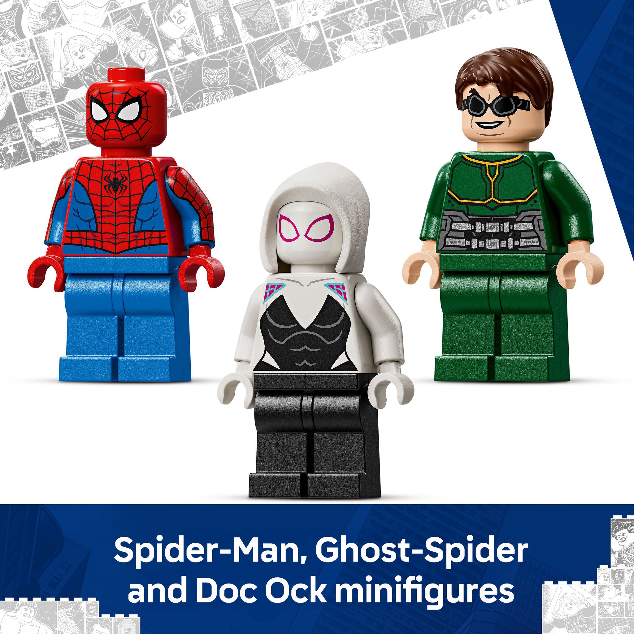 LEGO 76338 Marvel Super Heroes Mech Battle: Spider-Man vs. Doc Ock - Toyworld Australia