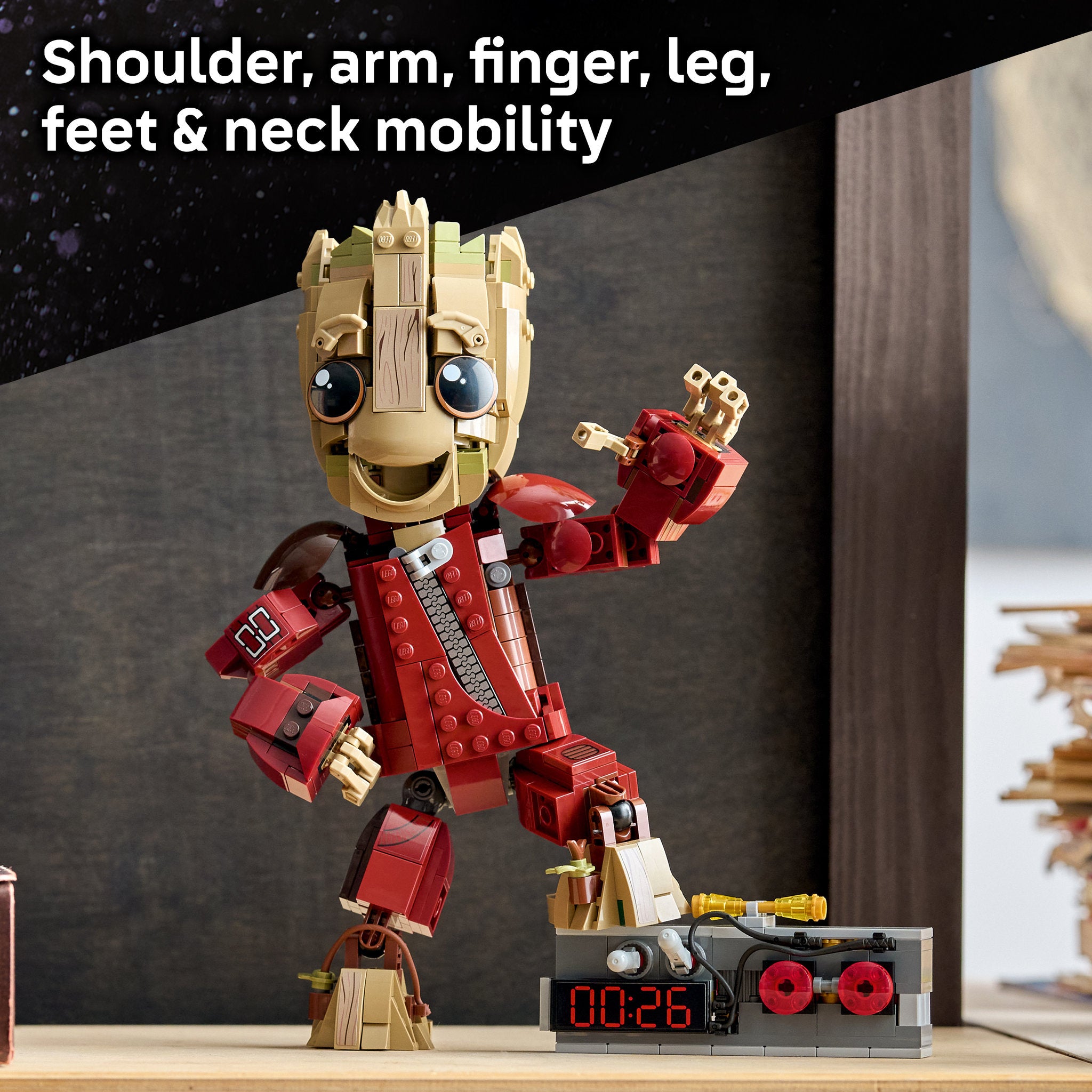 LEGO 76341 Marvel Super Heroes Ravager Jumpsuit Groot