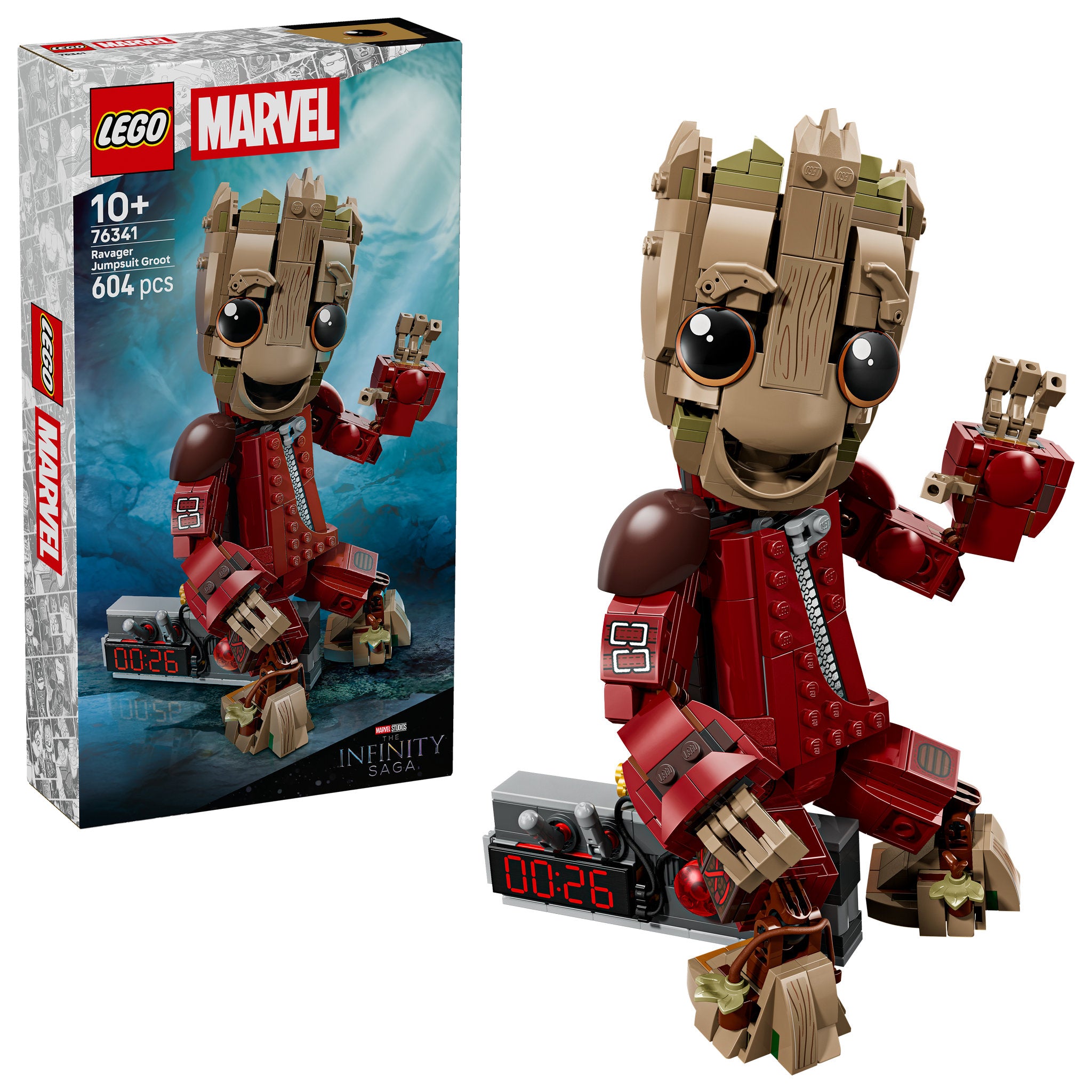 LEGO 76341 Marvel Super Heroes Ravager Jumpsuit Groot