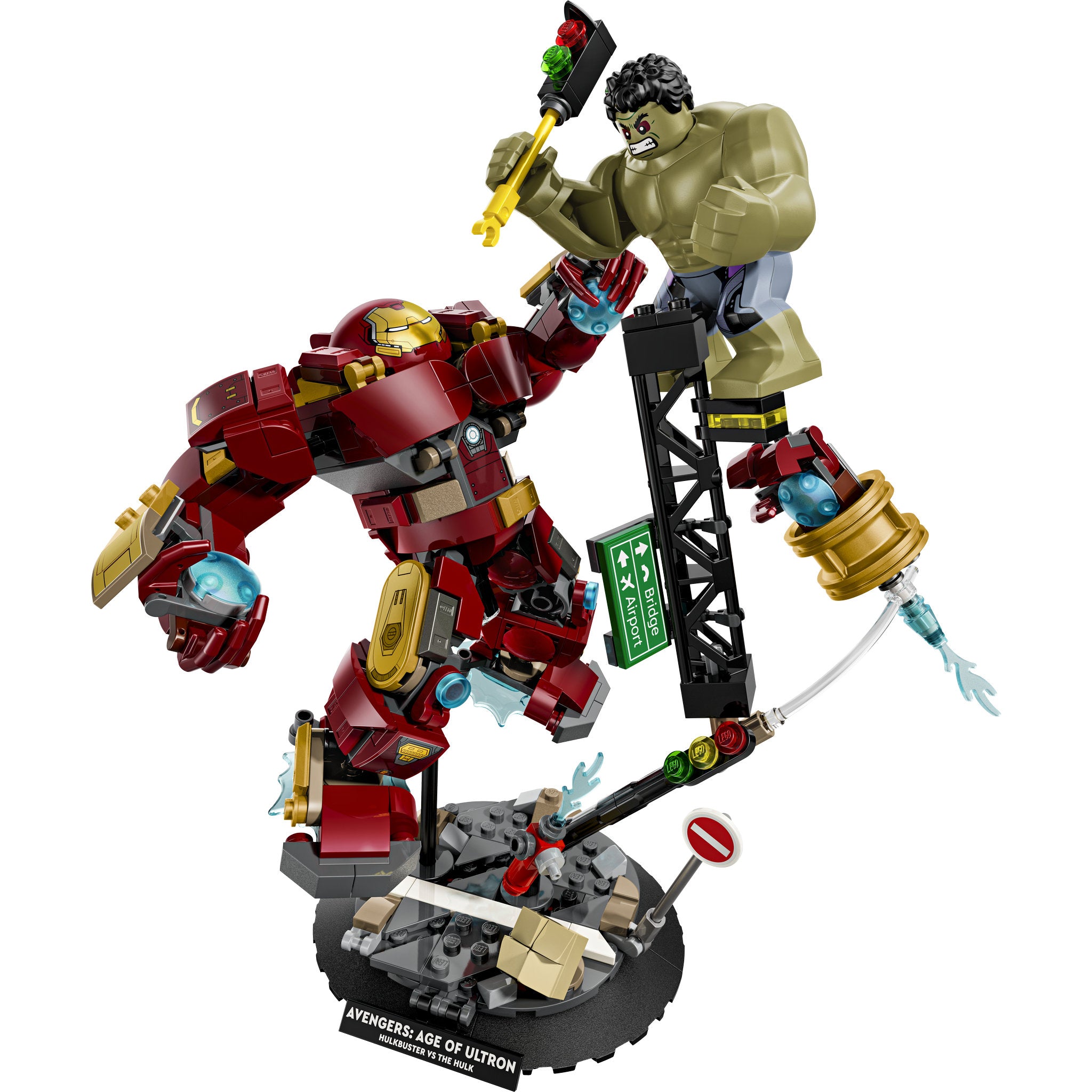 LEGO 76343 Marvel Super Heroes Epic Battle: Hulkbuster vs. The Hulk - Toyworld Australia