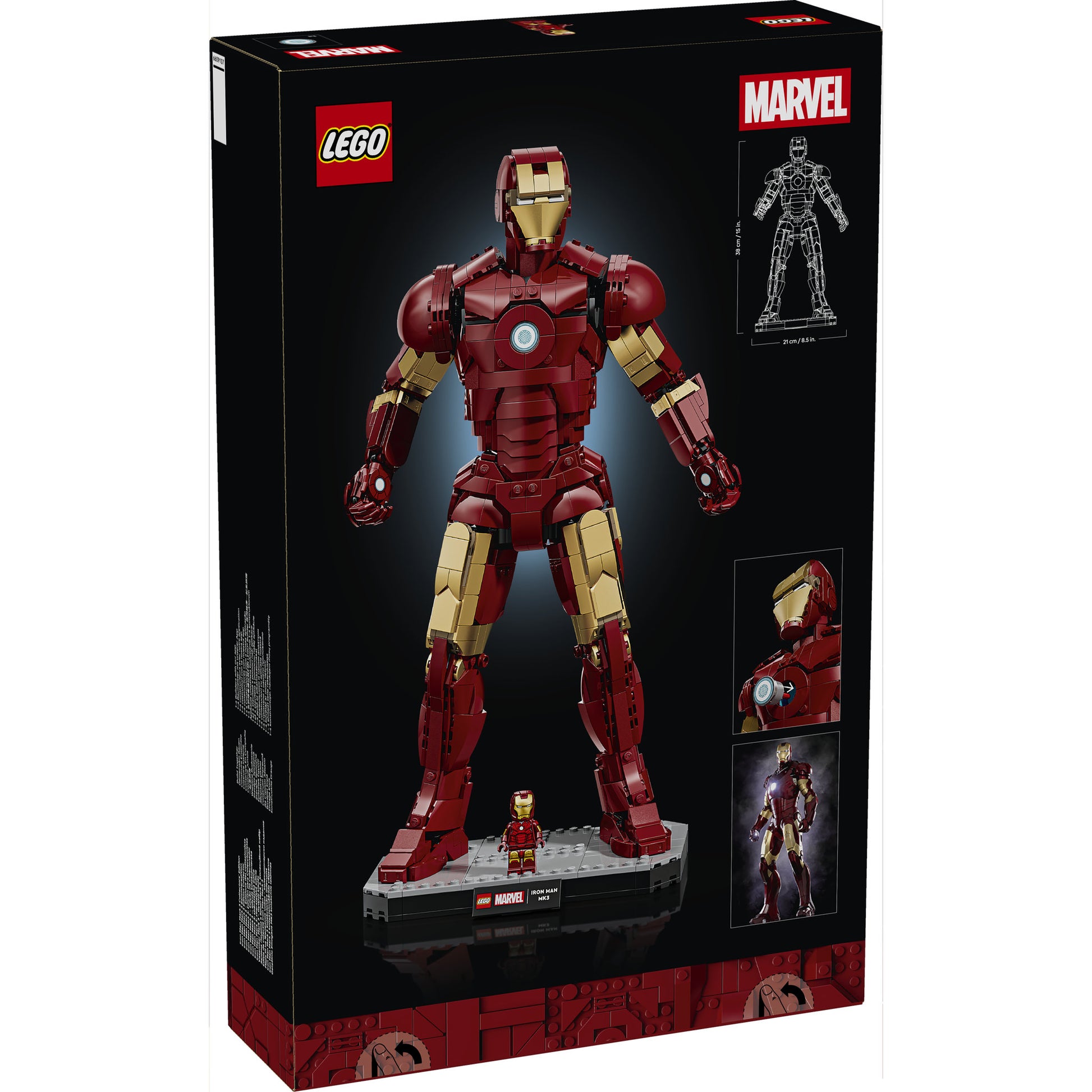LEGO 76344 Marvel Super Heroes Iron Man Mark 3 Collectors' Edition - Toyworld Australia