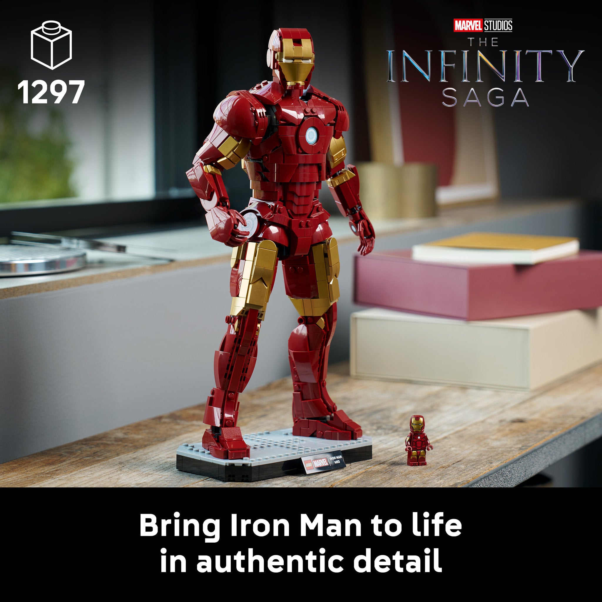LEGO 76344 Marvel Super Heroes Iron Man Mark 3 Collectors' Edition - Toyworld Australia