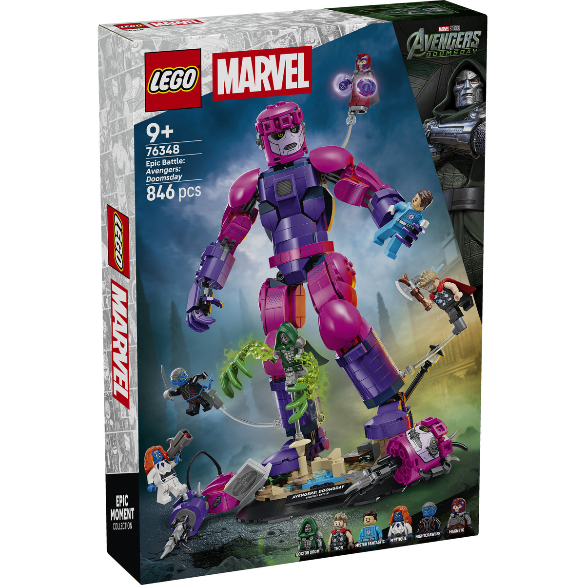 LEGO 76348 Marvel Epic Battle: Avengers: Doomsday