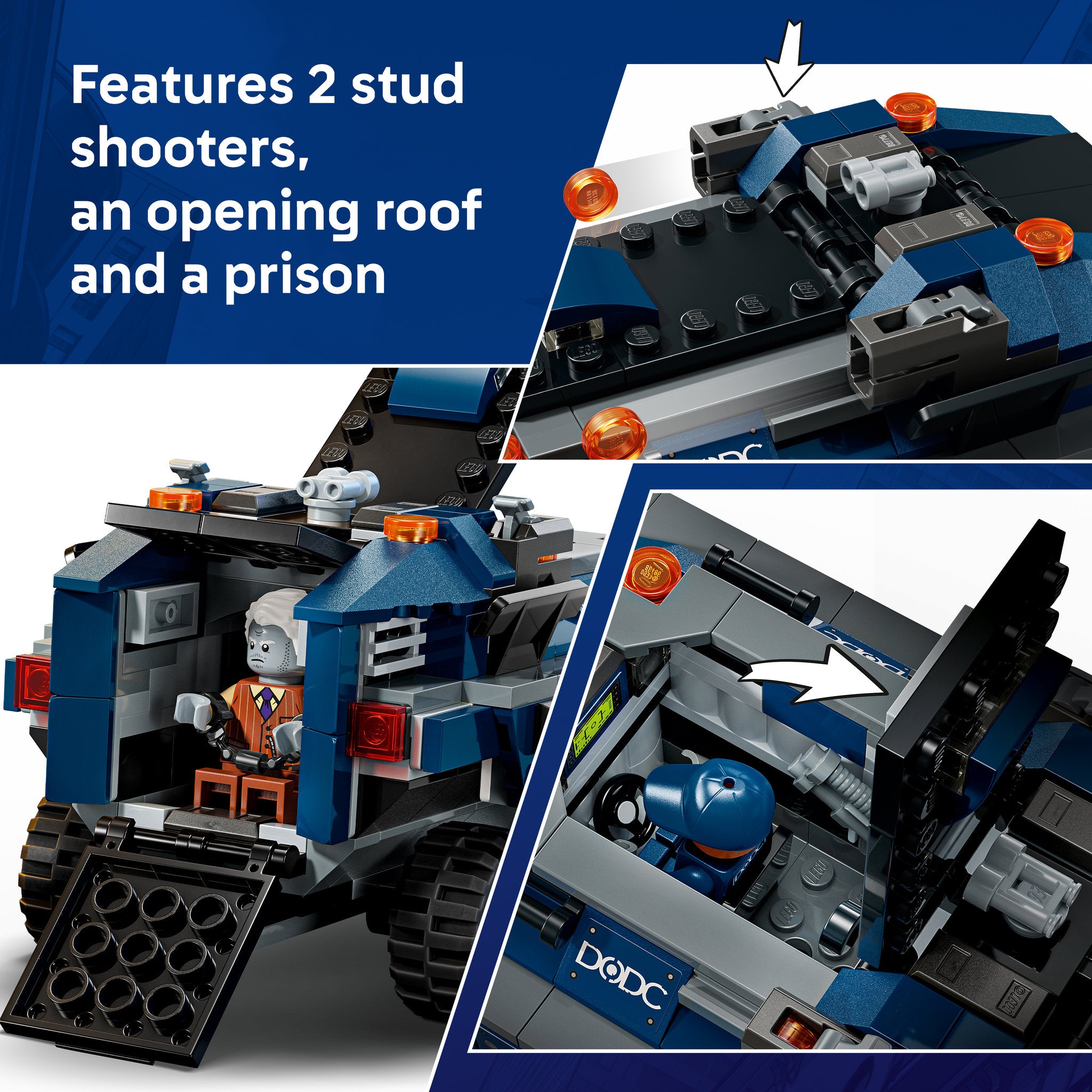 LEGO 76349 Super Heroes Prison Transport Chase