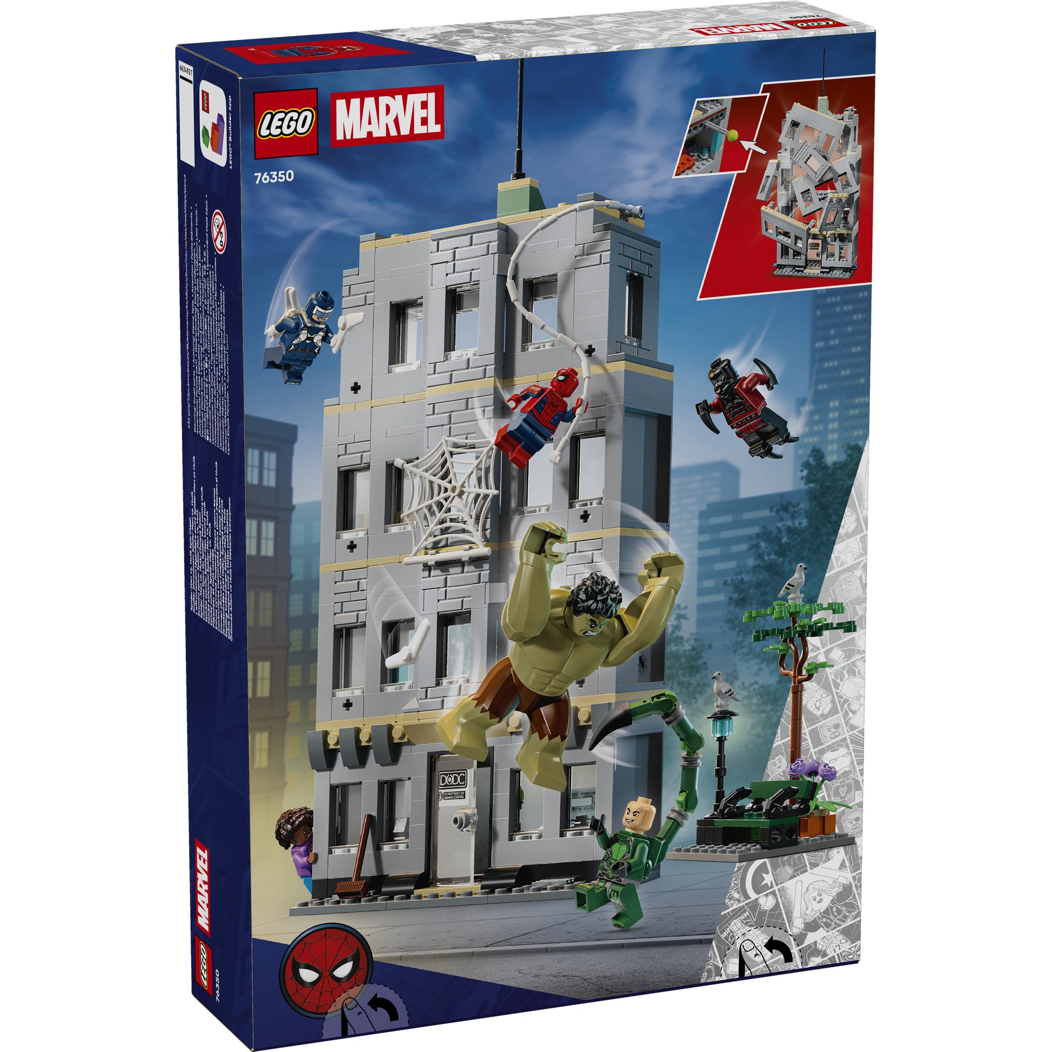 LEGO 76350 Super Heroes Spider-Man vs. Hulk Epic Clash