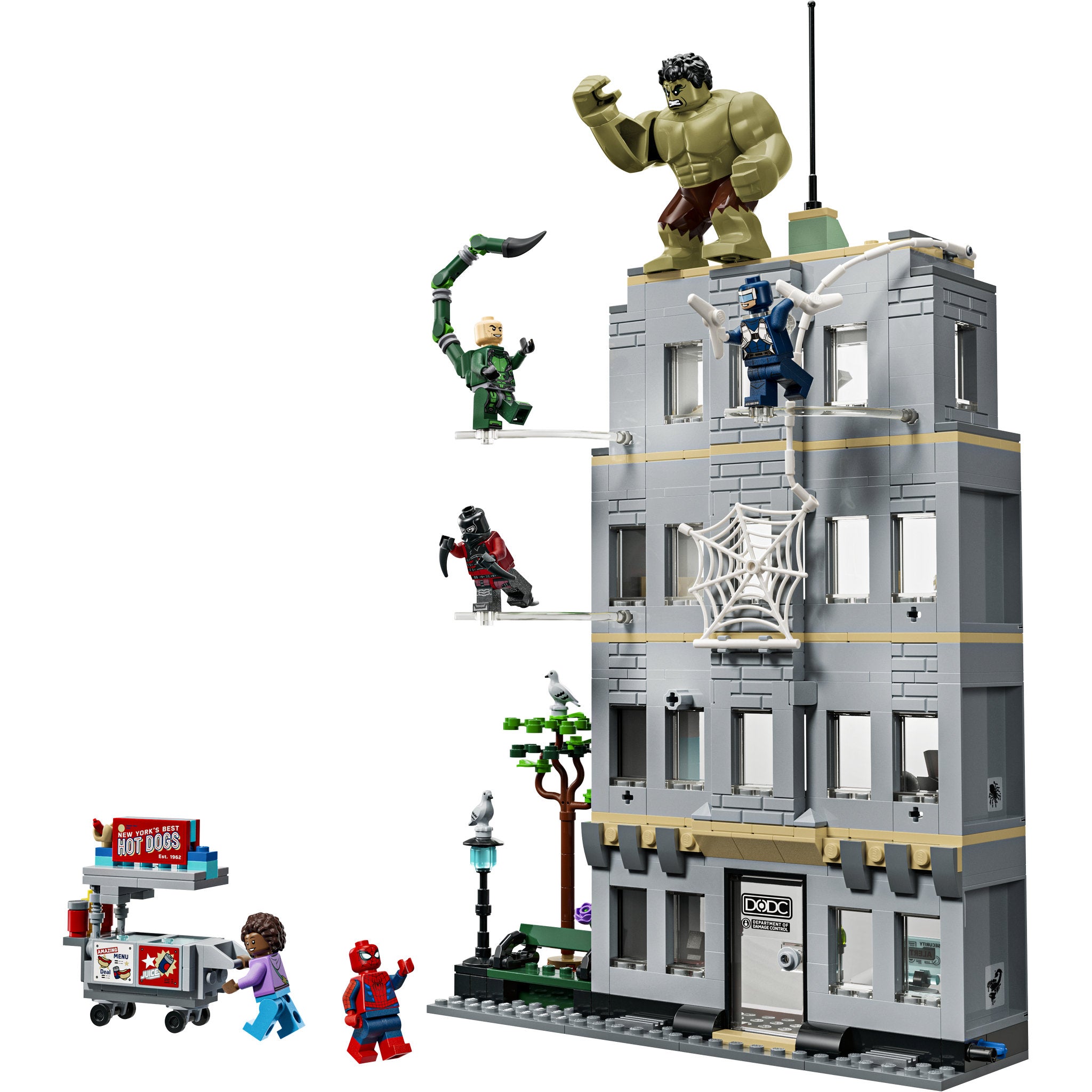 LEGO 76350 Super Heroes Spider-Man vs. Hulk Epic Clash