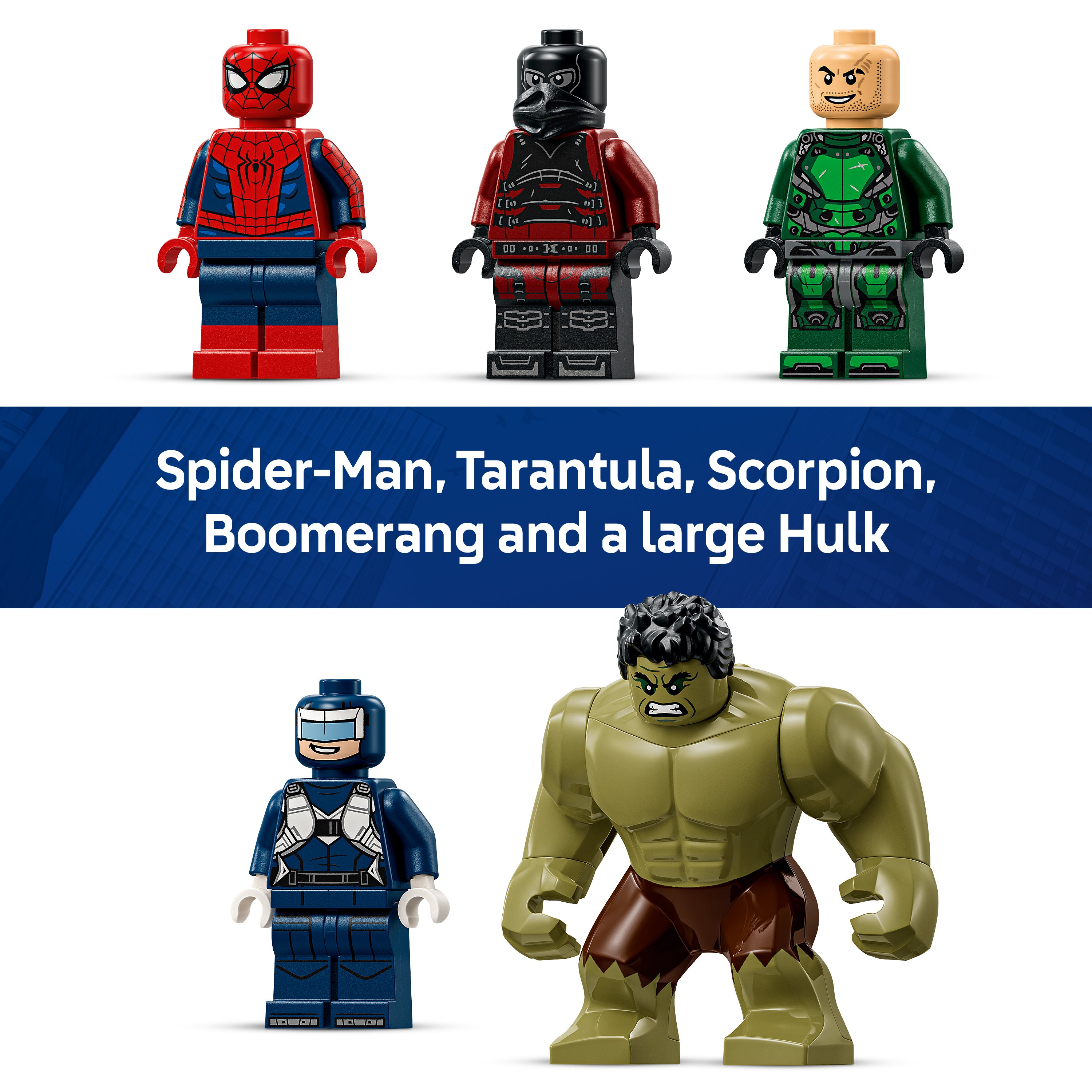 LEGO 76350 Super Heroes Spider-Man vs. Hulk Epic Clash
