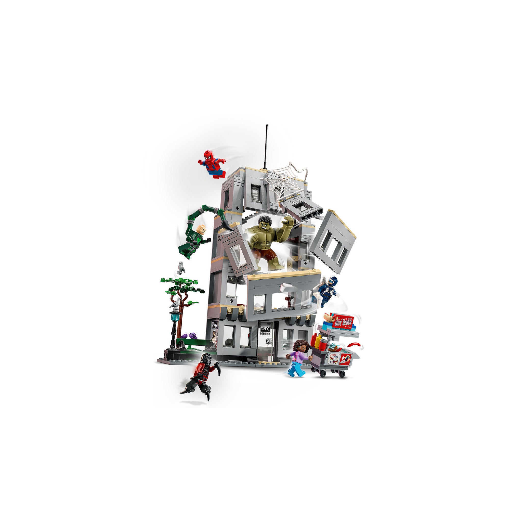 LEGO 76350 Super Heroes Spider-Man vs. Hulk Epic Clash