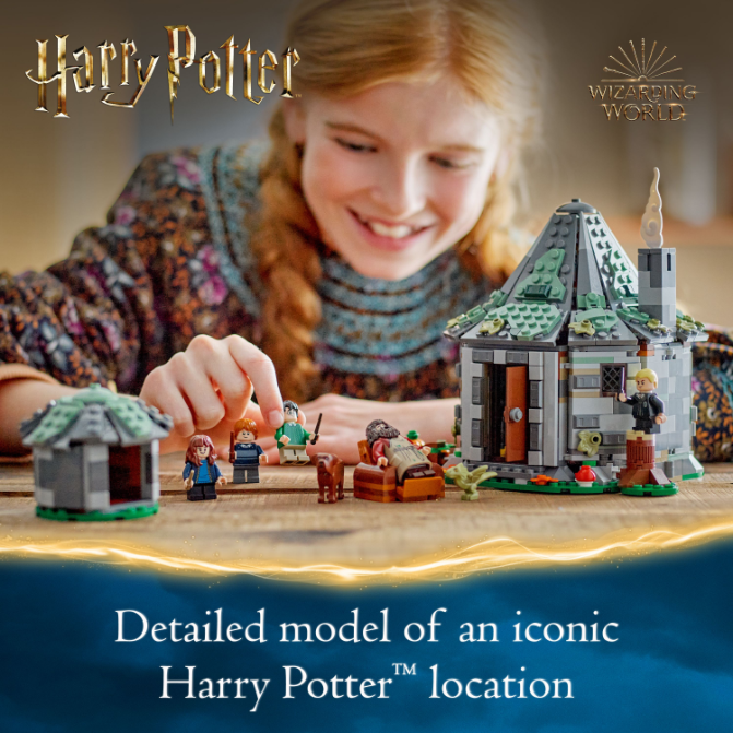 LEGO 76428 Harry Potter Hagrid's Hut: An Unexpected Visit
