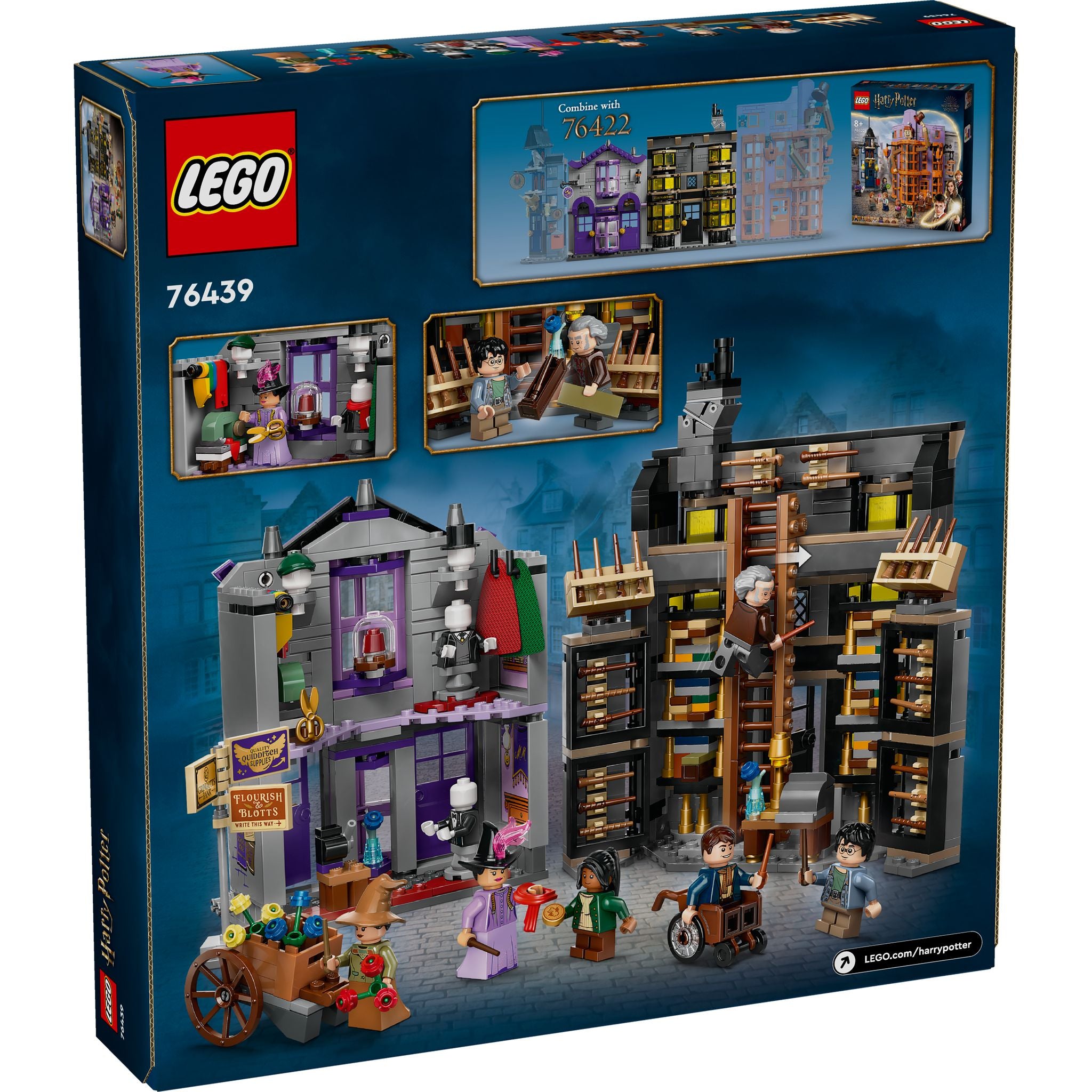 LEGO 76439 Harry Potter Ollivanders & Madam Malkin's Robes