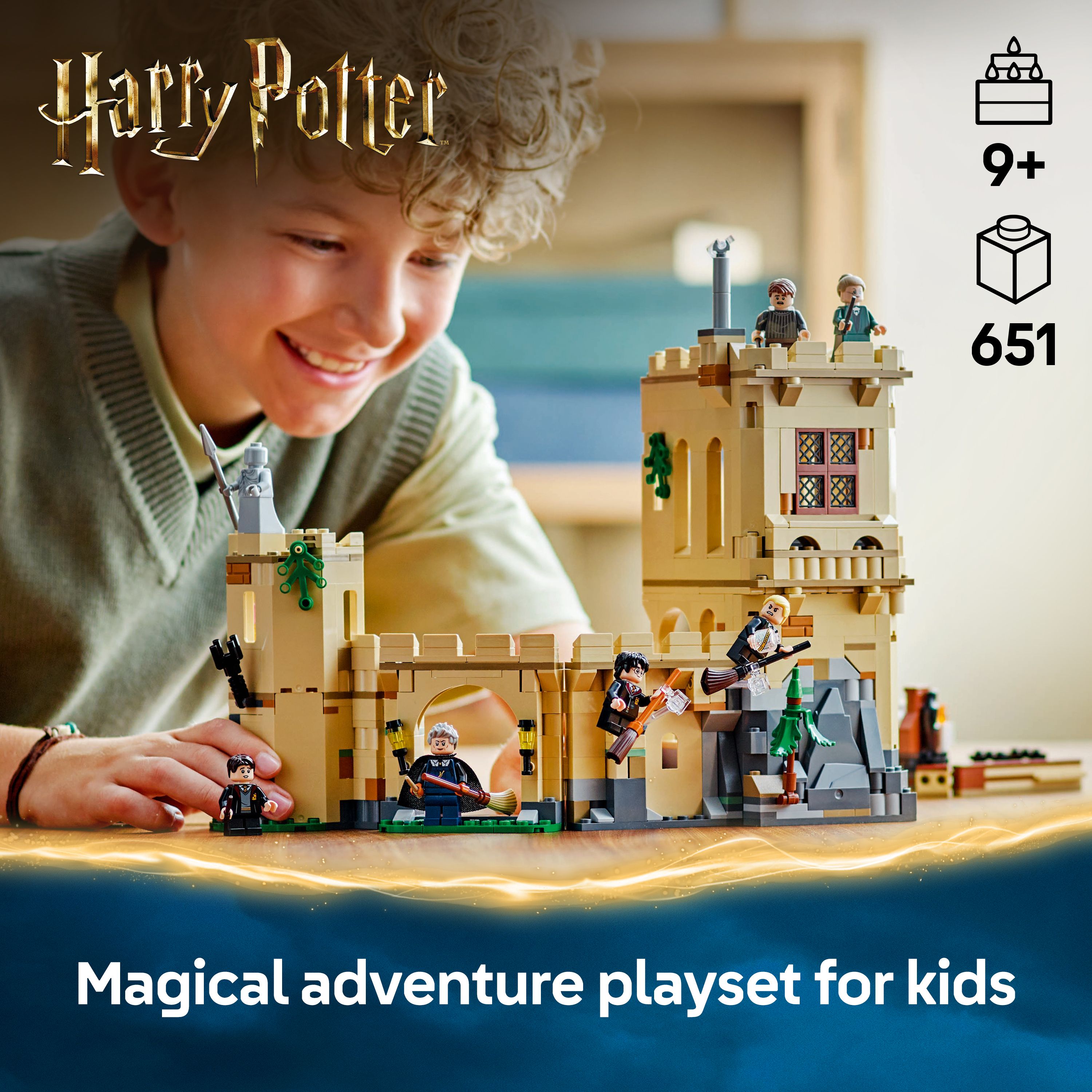LEGO 76447 Harry Potter Hogwarts Castle: Flying Lessons – Toyworld ...