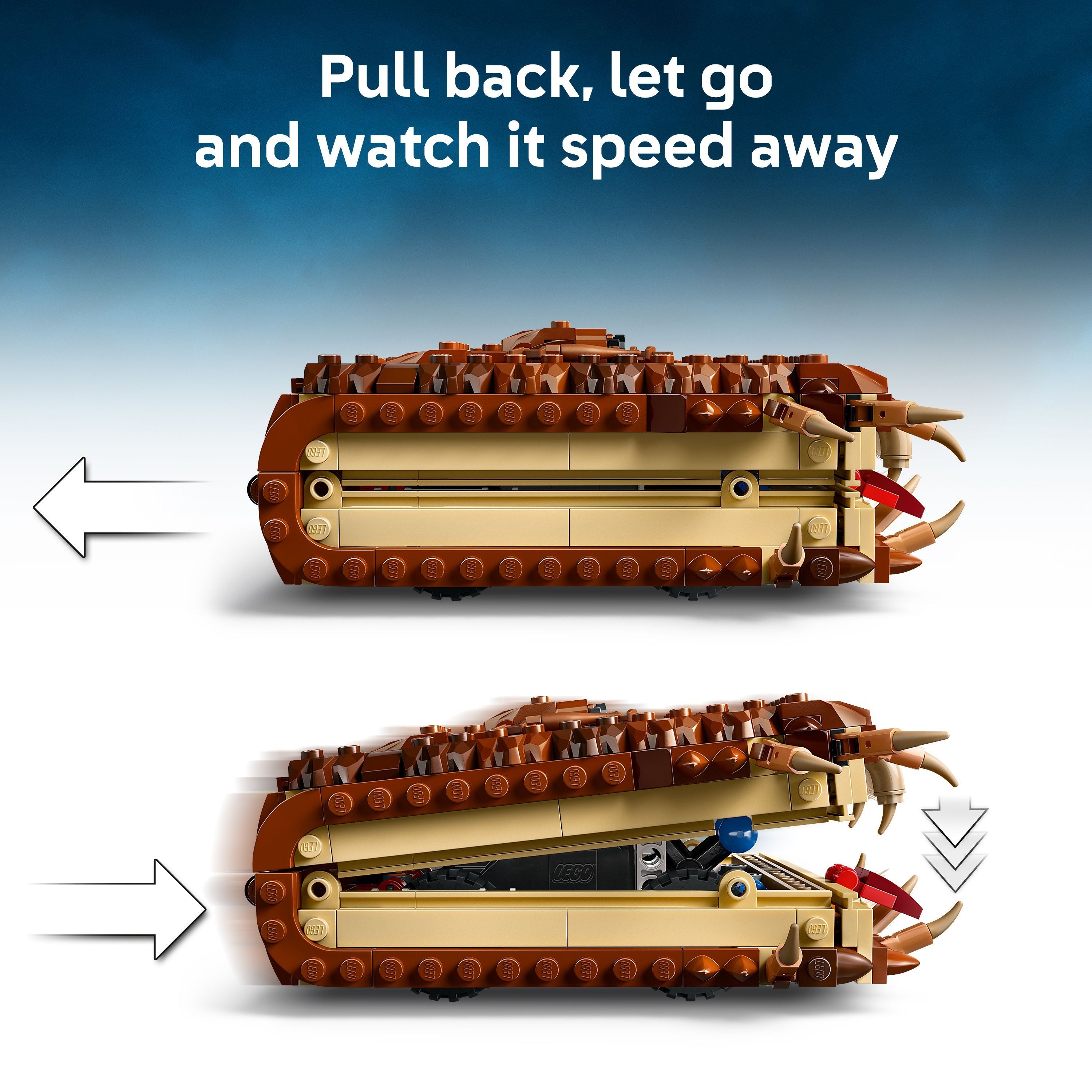 LEGO 76449 Harry Potter Chomping Monster Book of Monsters