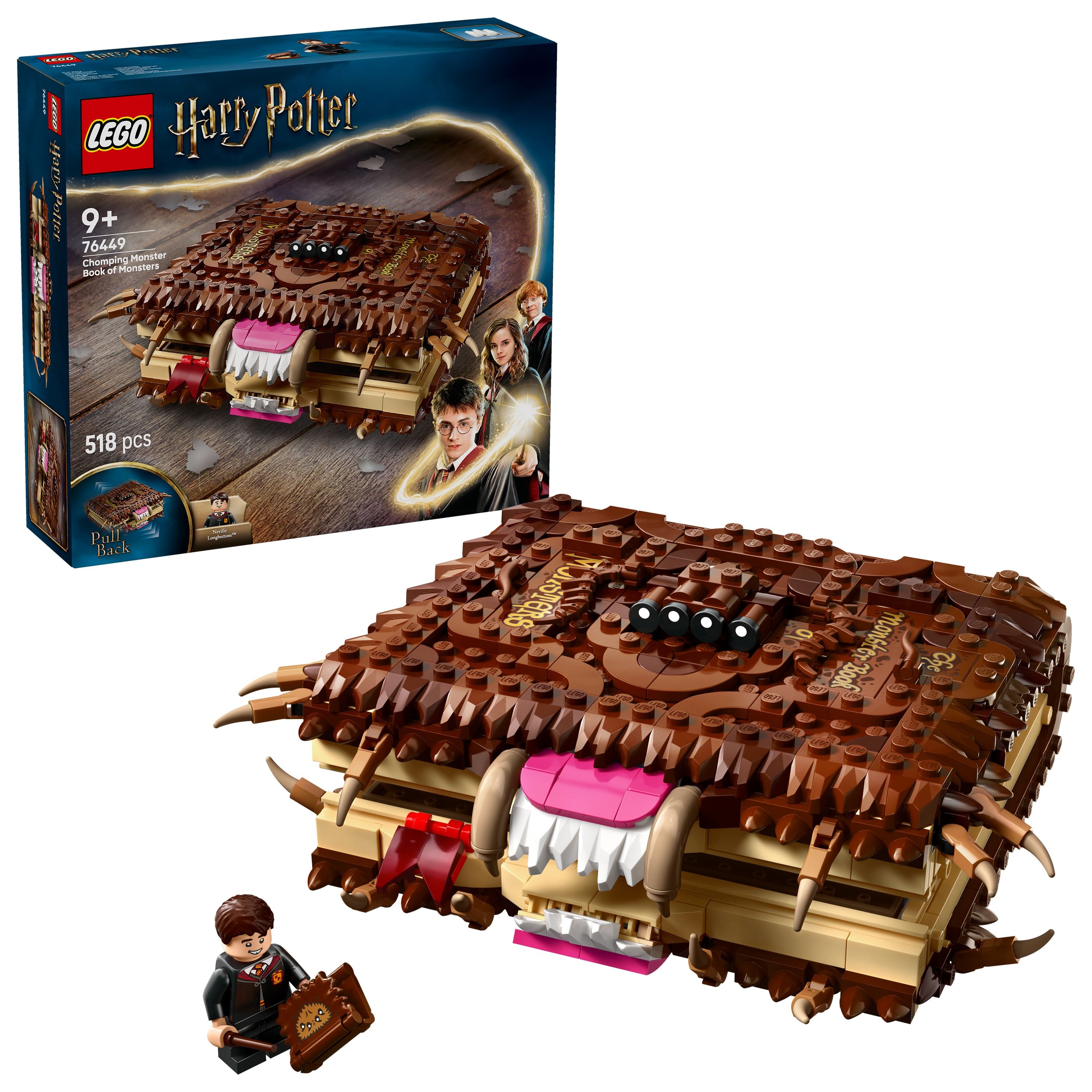 LEGO 76449 Harry Potter Chomping Monster Book of Monsters
