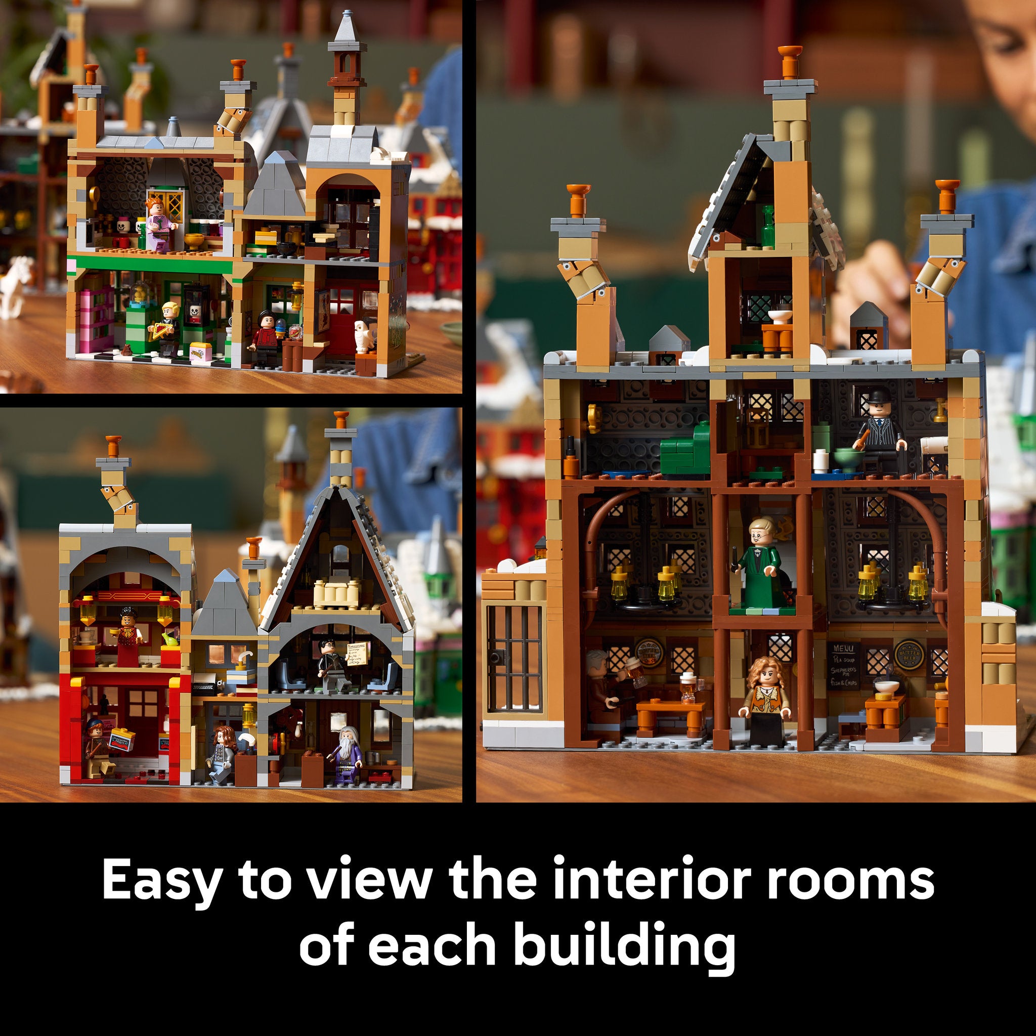 LEGO 76457 Harry Potter Hogsmeade Village: Collectors' Edition