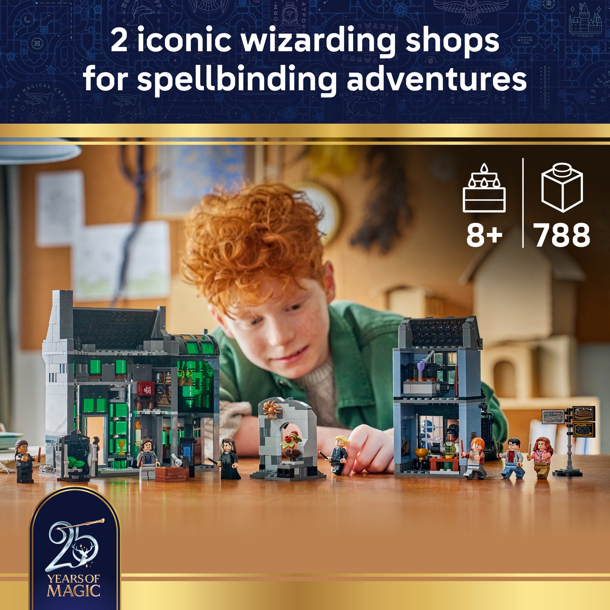 LEGO 76471 Harry Potter Knockturn Alley Wizarding Shops