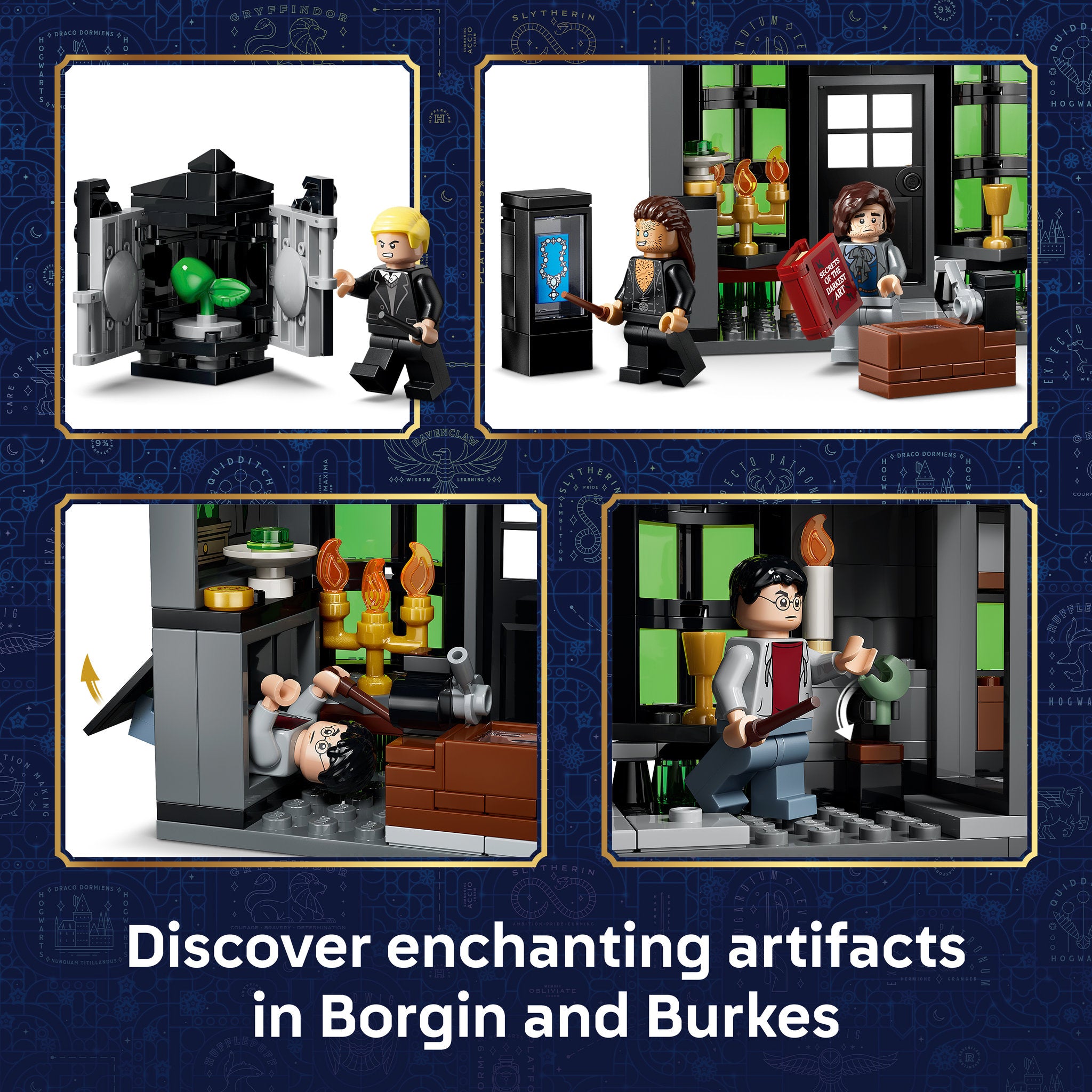 LEGO 76471 Harry Potter Knockturn Alley Wizarding Shops