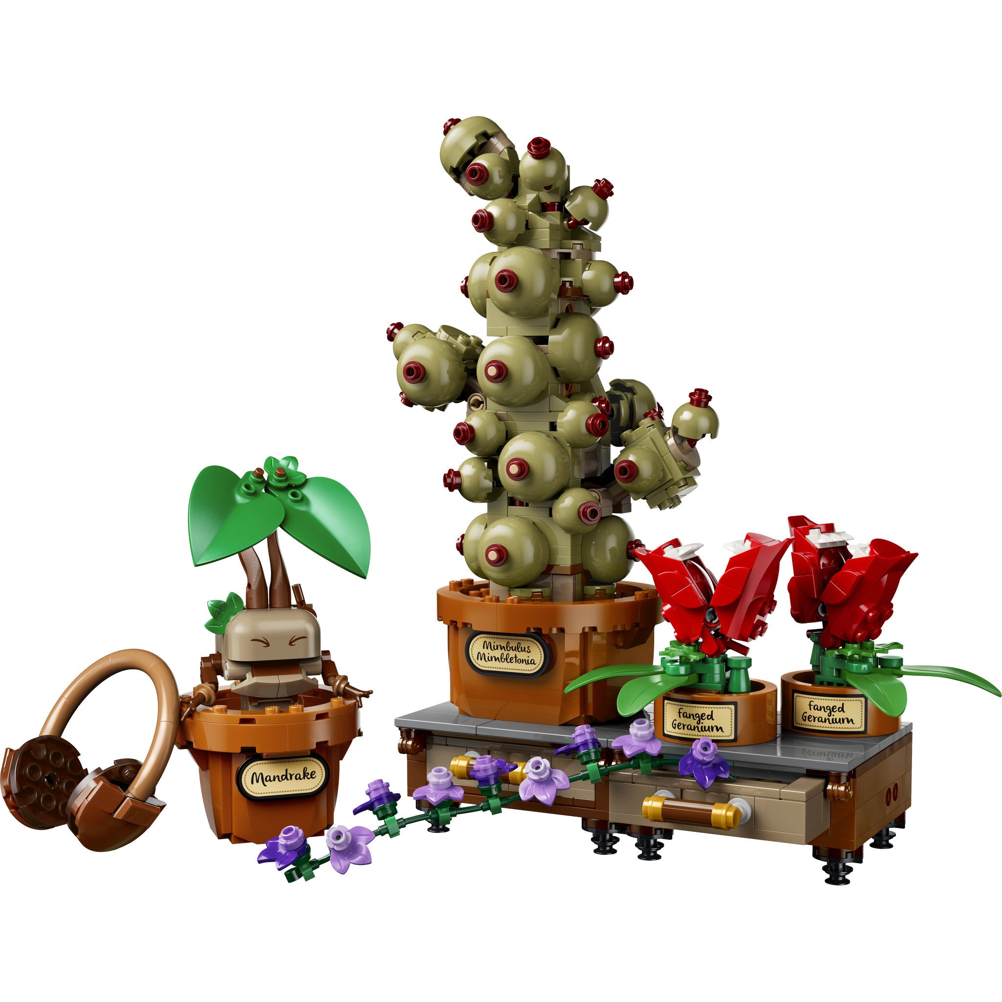 LEGO 76474 Harry Potter Hogwarts Herbology Plants