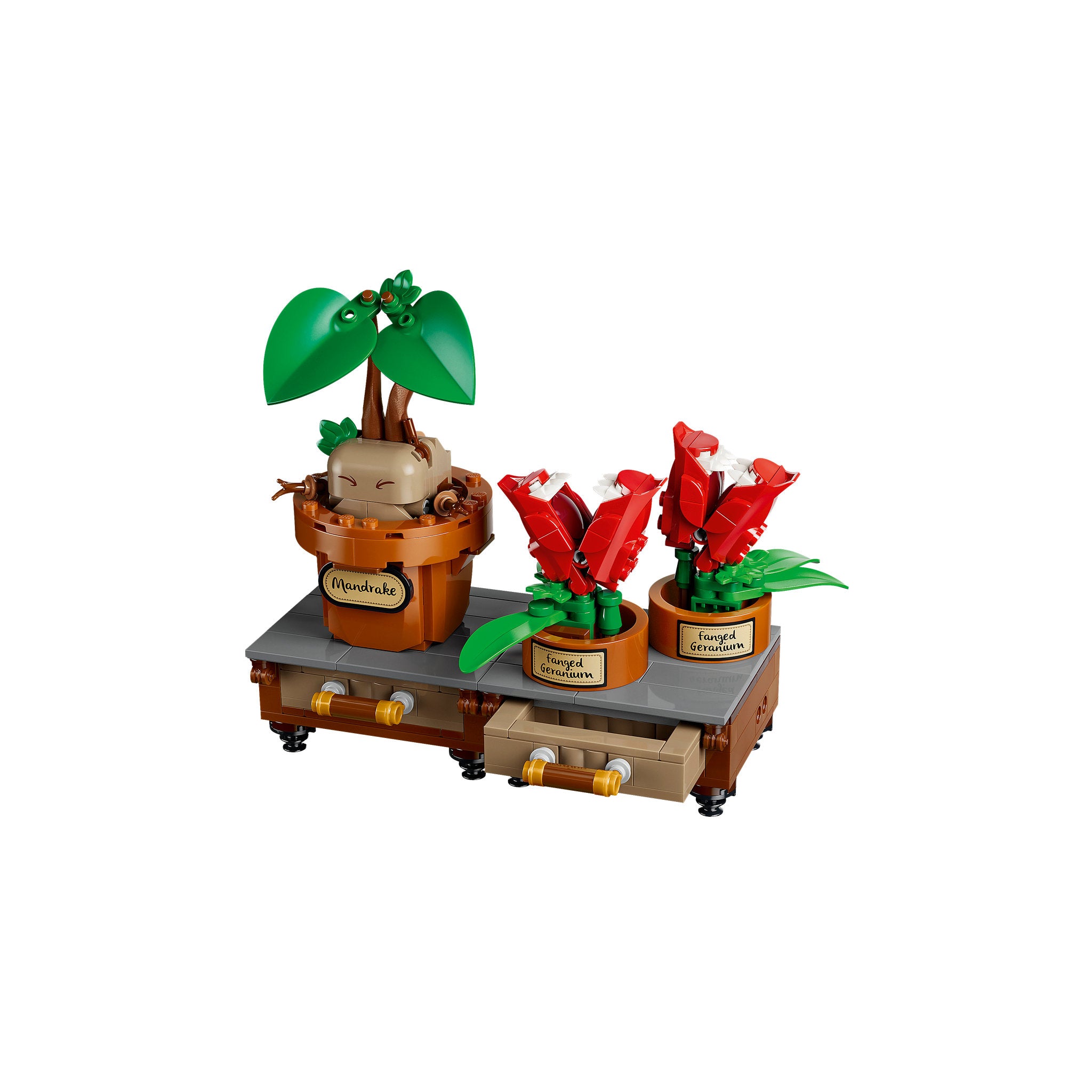 LEGO 76474 Harry Potter Hogwarts Herbology Plants
