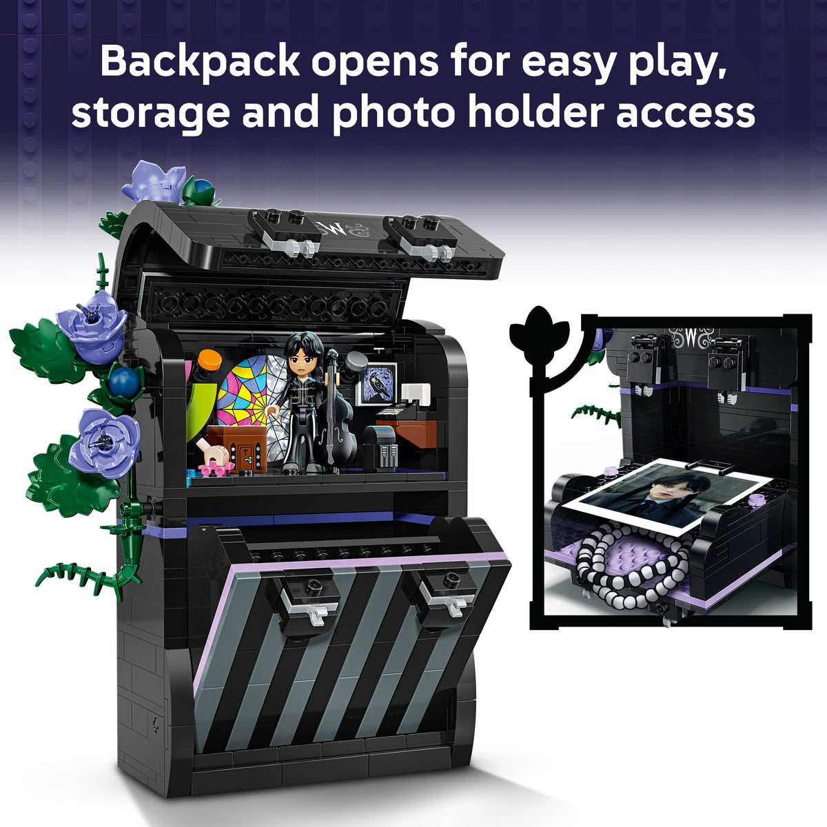 LEGO 76787 Wednesday Backpack
