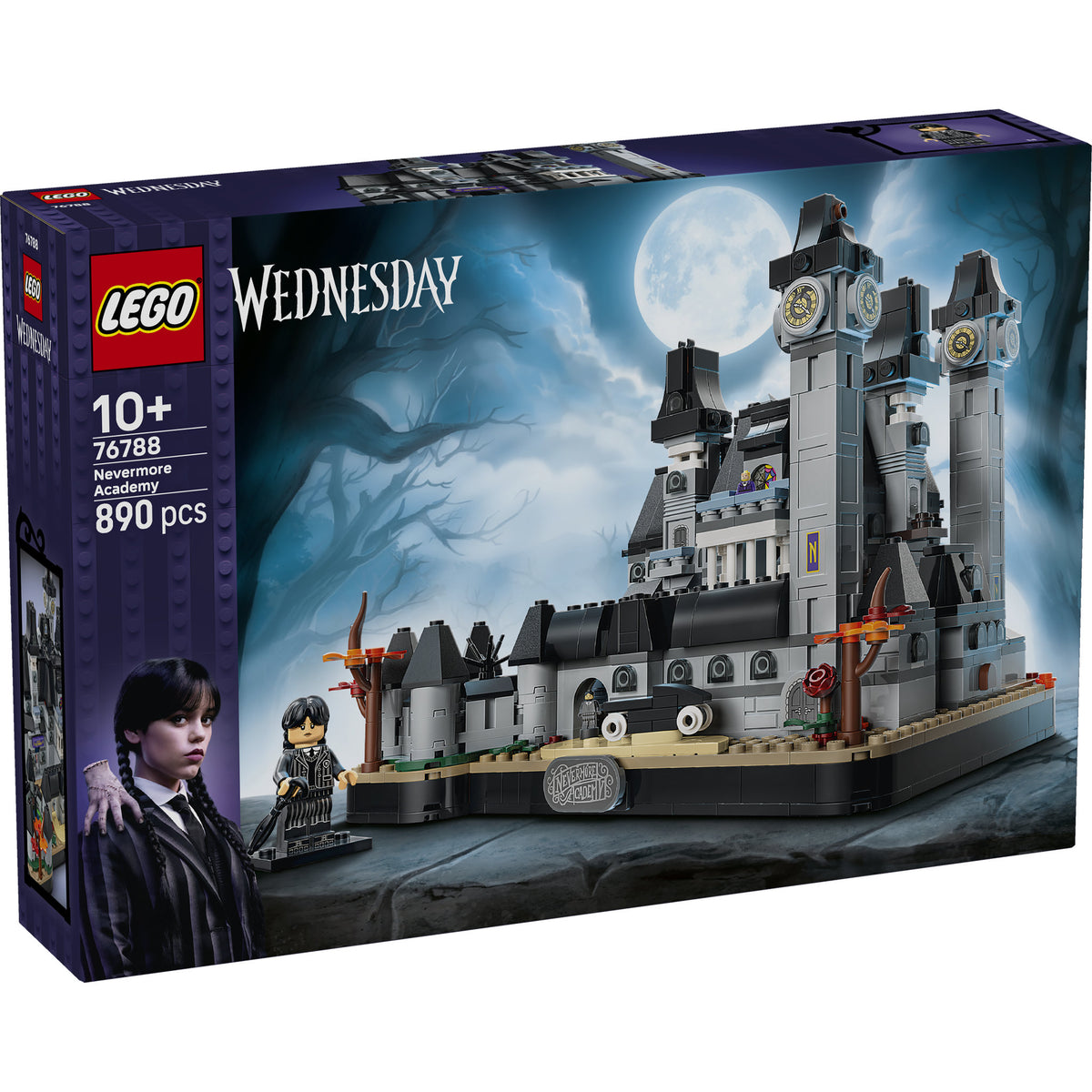 LEGO 76788 Wednesday Nevermore Academy