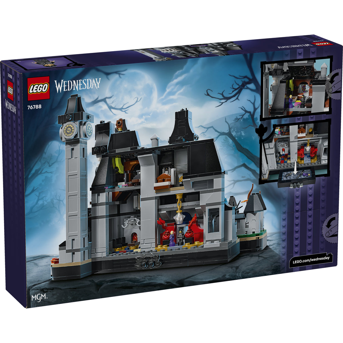 LEGO 76788 Wednesday Nevermore Academy