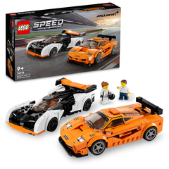 LEGO 76918 SPEED CHAMPIONS MCLAREN SOLUS GT AND MCLAREN F1 LM